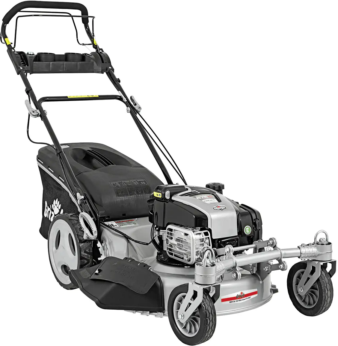 Grizzly Tools Benzin-Rasenmäher BRM 56-163 BSA 56 cm Schnittbreite