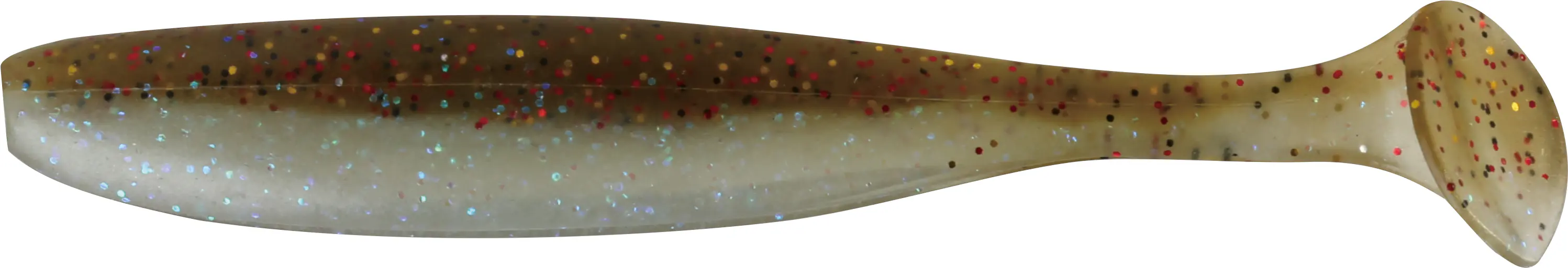 Paladin Colorado Shad 7,5 cm motoroil silver 12 Stück