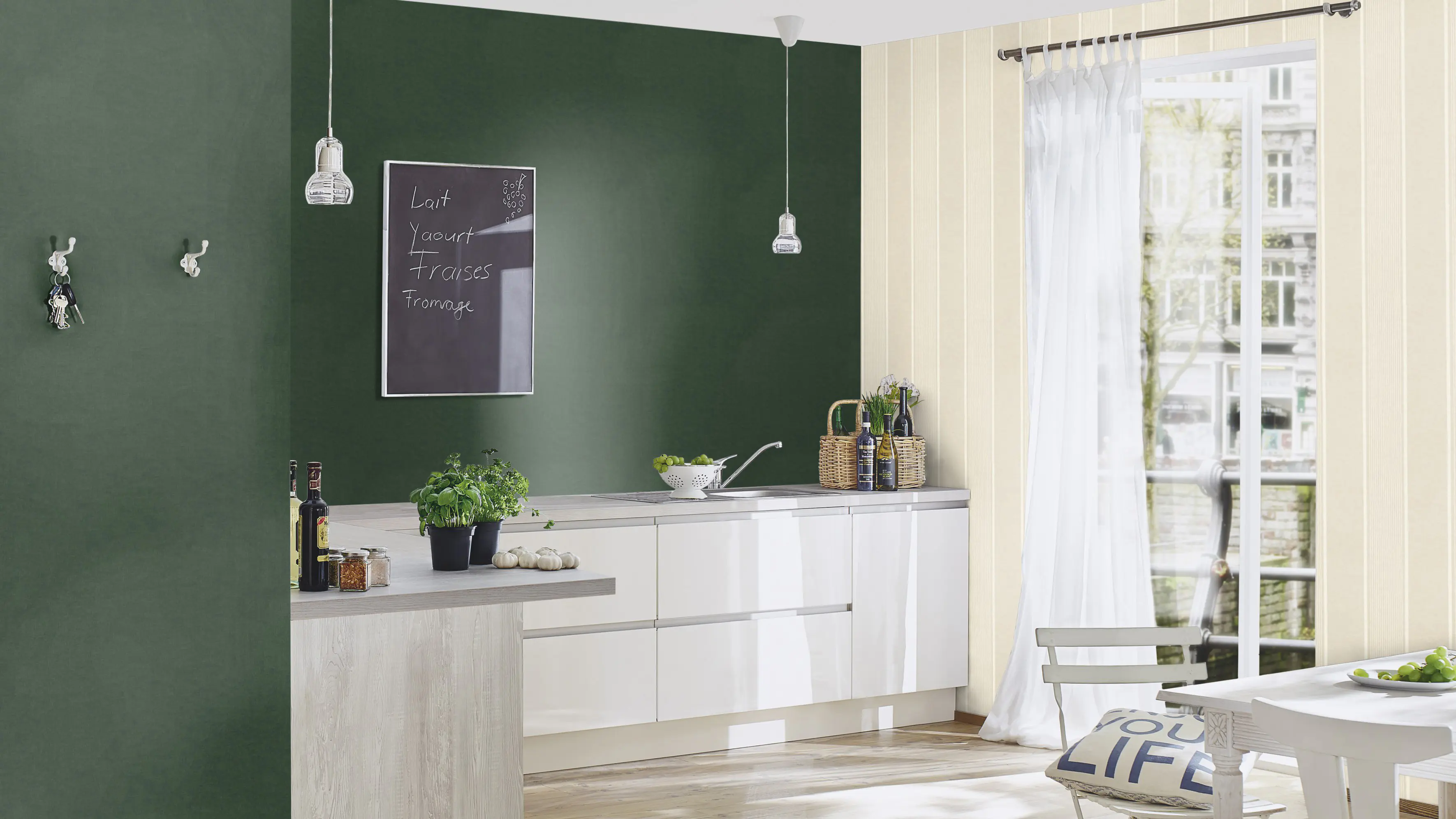 Rasch Vliestapete 463910 Selection Streifen beige-creme, 10,05 x 0,53 m