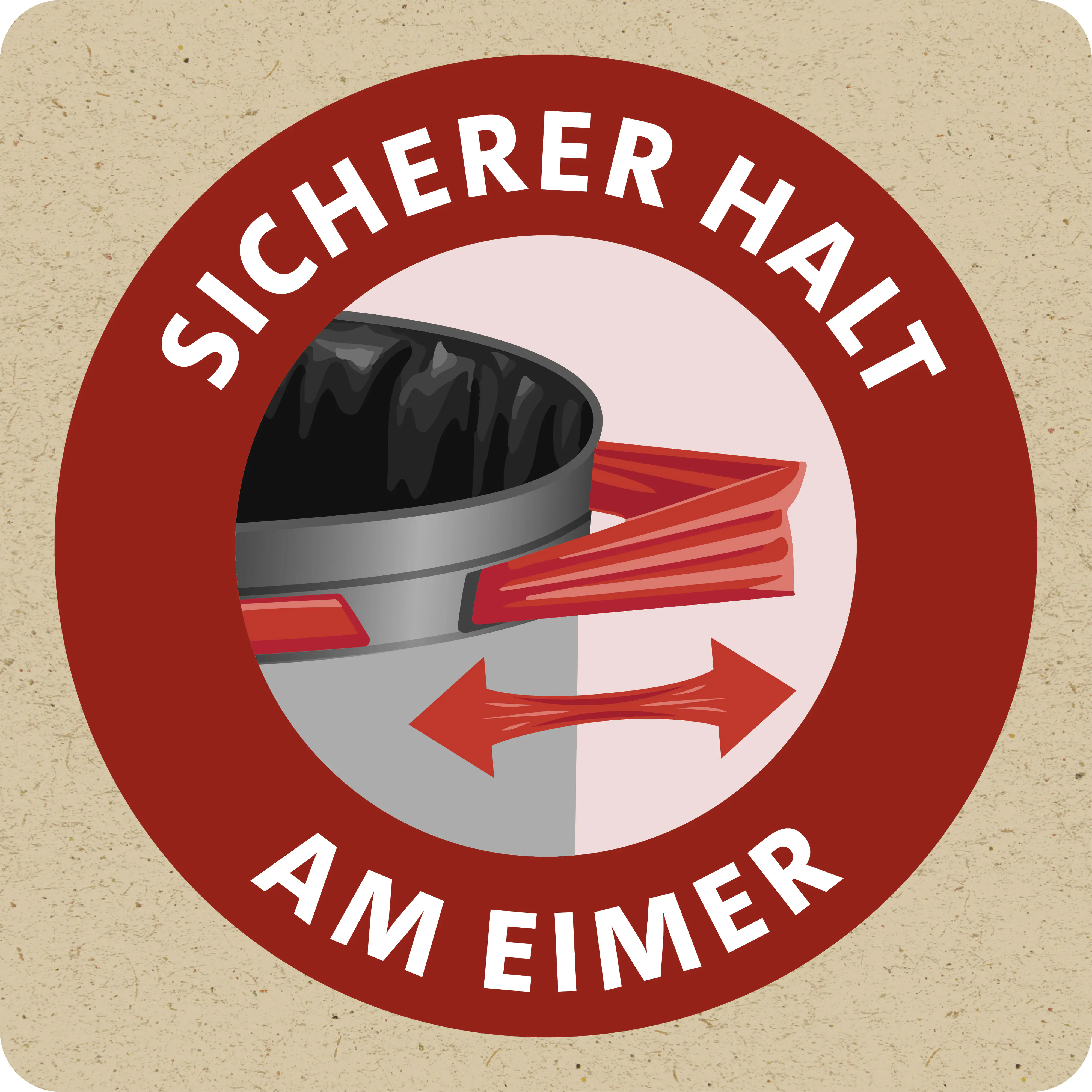Swirl® Fixierband-Müllbeutel 35 L Reißfest & Dicht