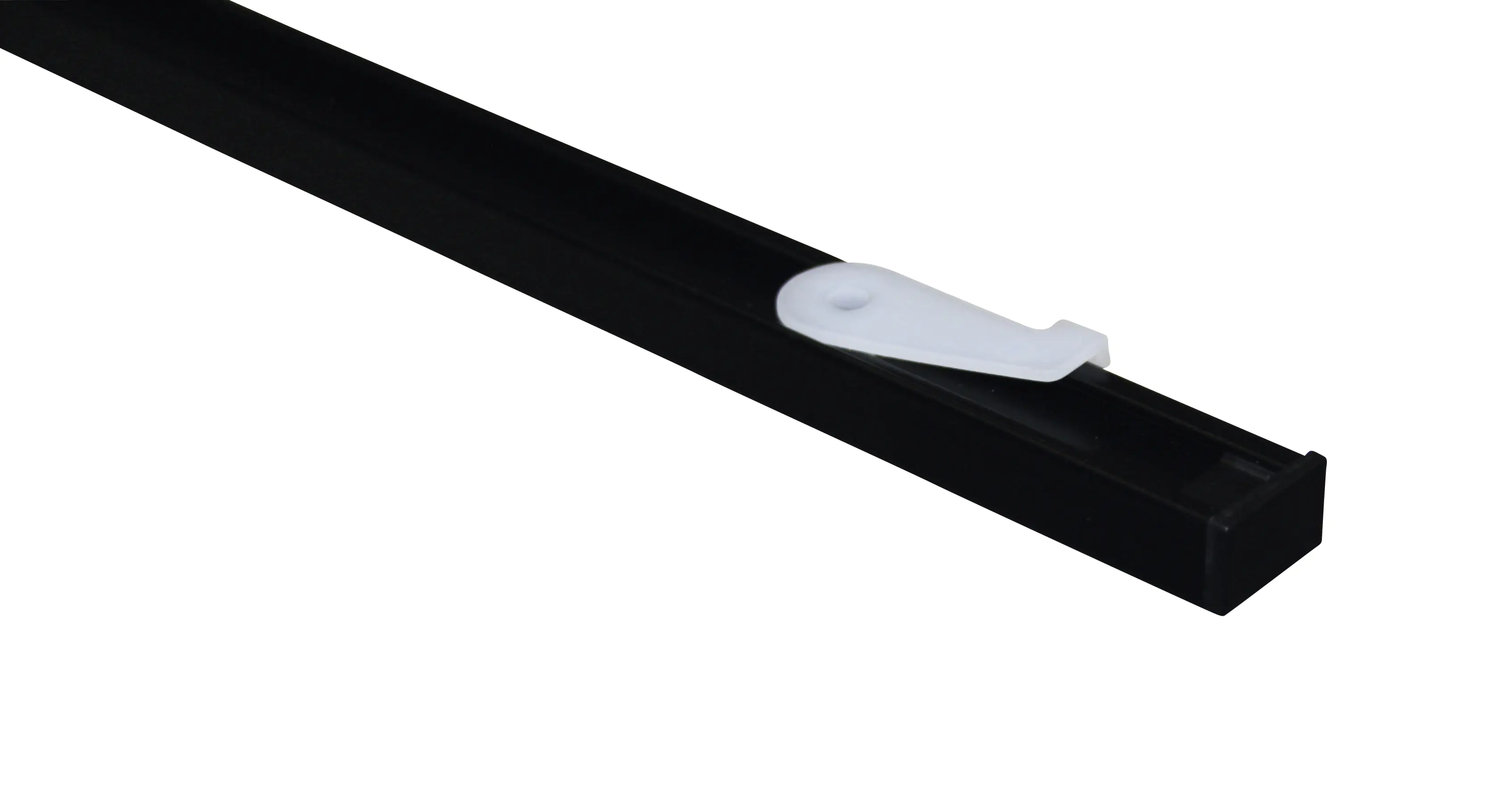 Gardinia Vorhangschienen-Set Lucy 1-läufig schwarz-matt 230 cm Gardinia Vorhangschienen-Set Lucy 1-läufig schwarz-matt 230 cm