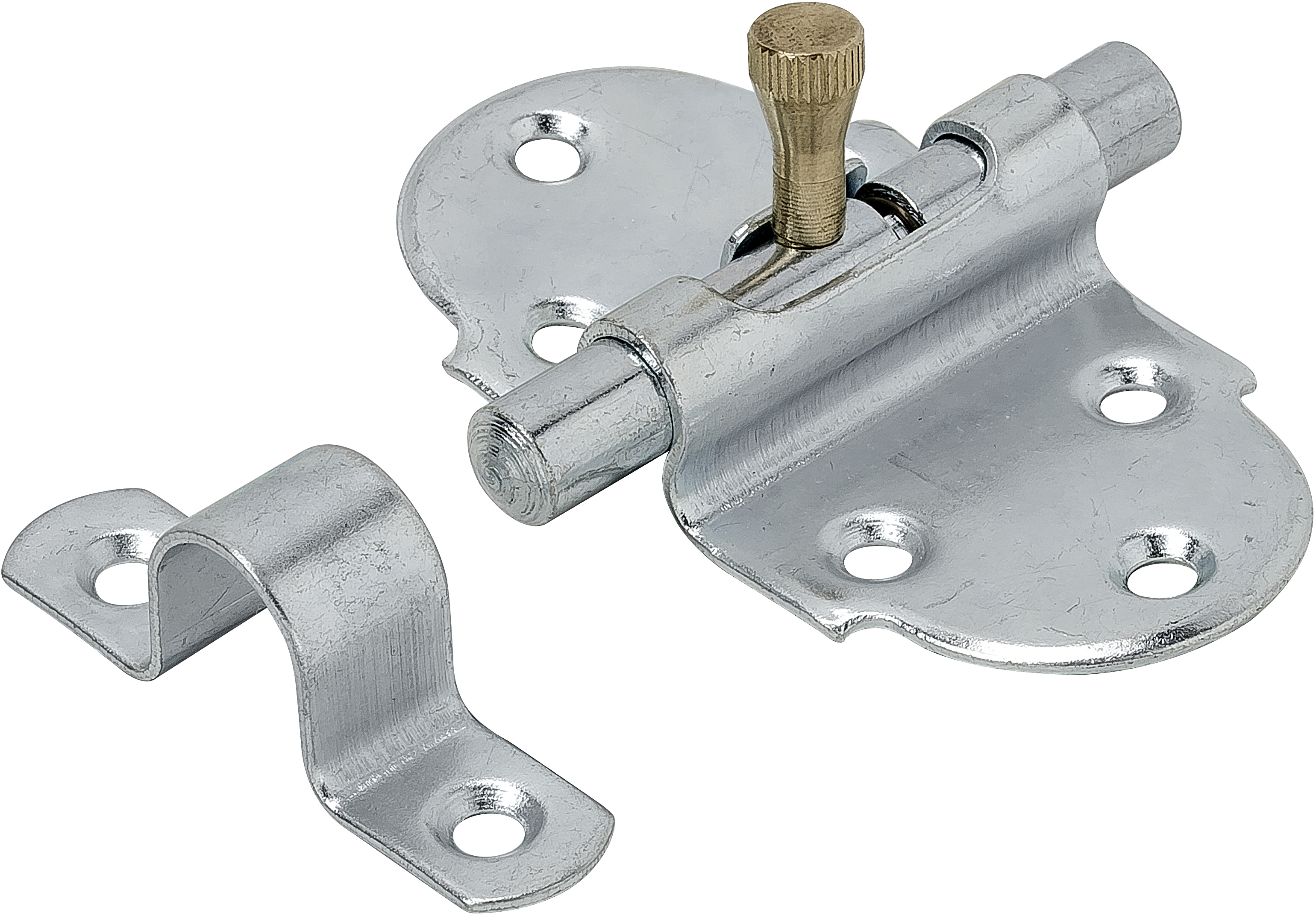 Vormann Feder-Grendelriegel verzinkt 40 x 82 mm