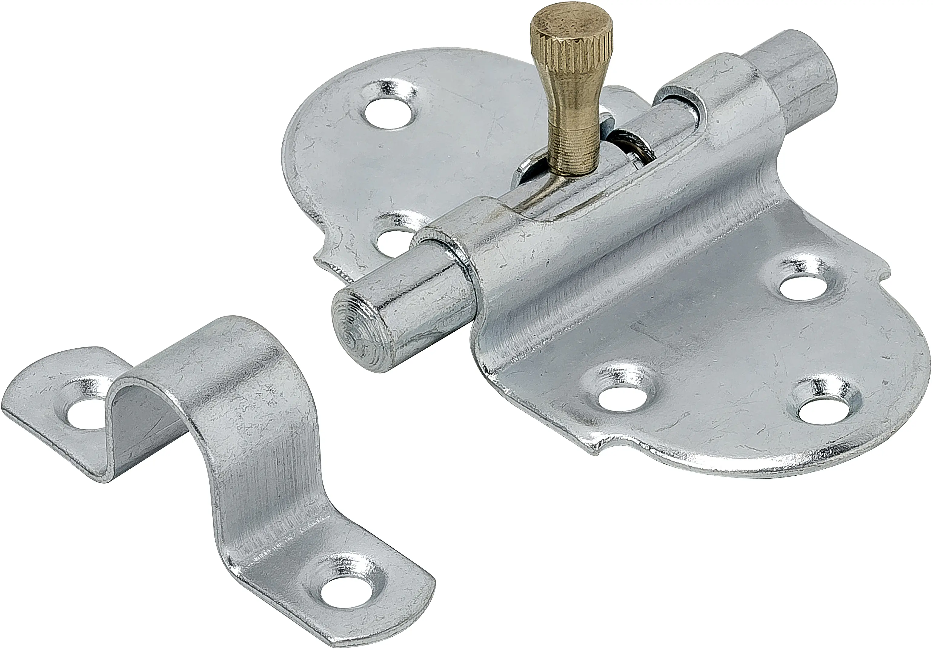 Vormann Feder-Grendelriegel verzinkt 40 x 82 mm