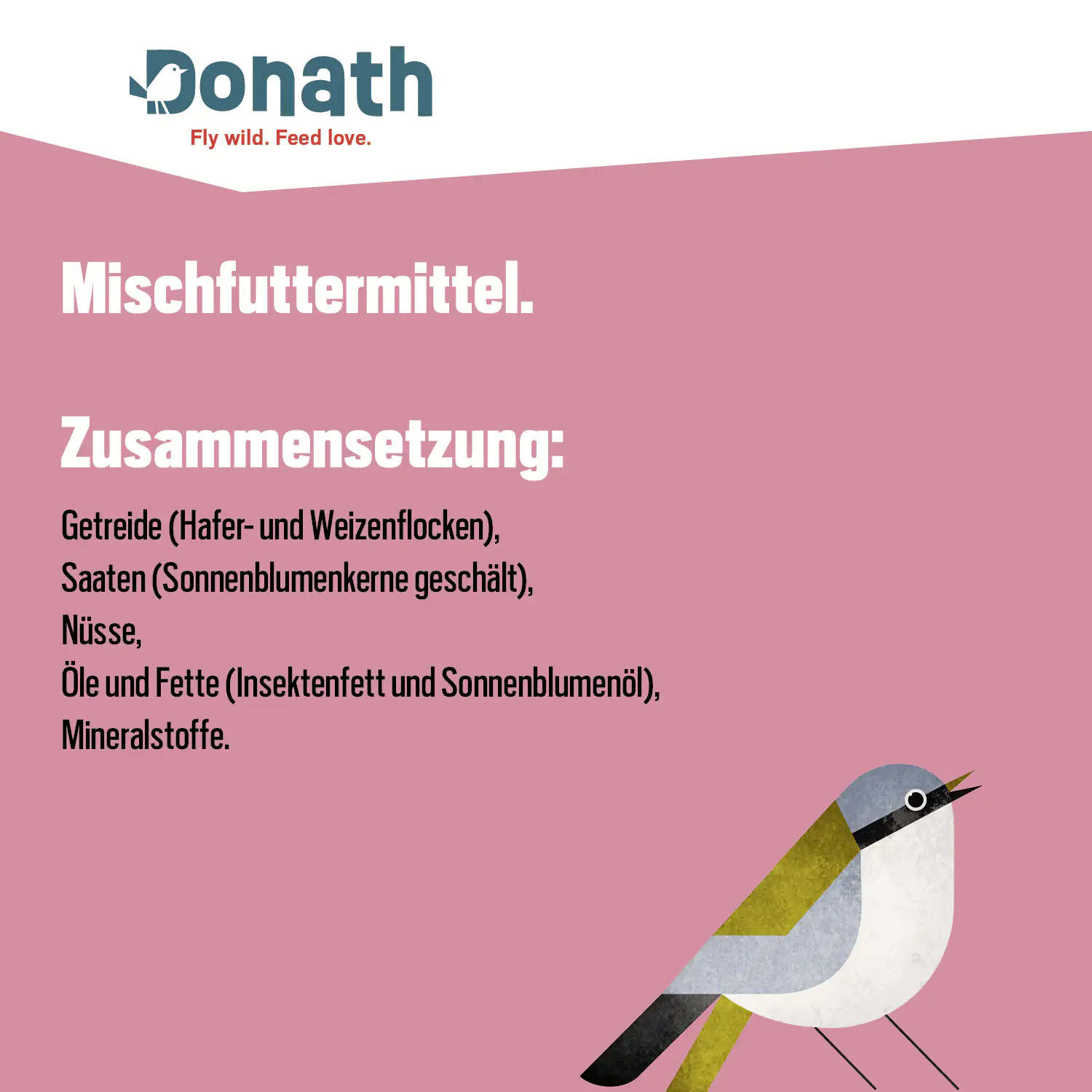 4260681740398_2833895 Donath Wildovgelfutter Balkon Mix 5 kg