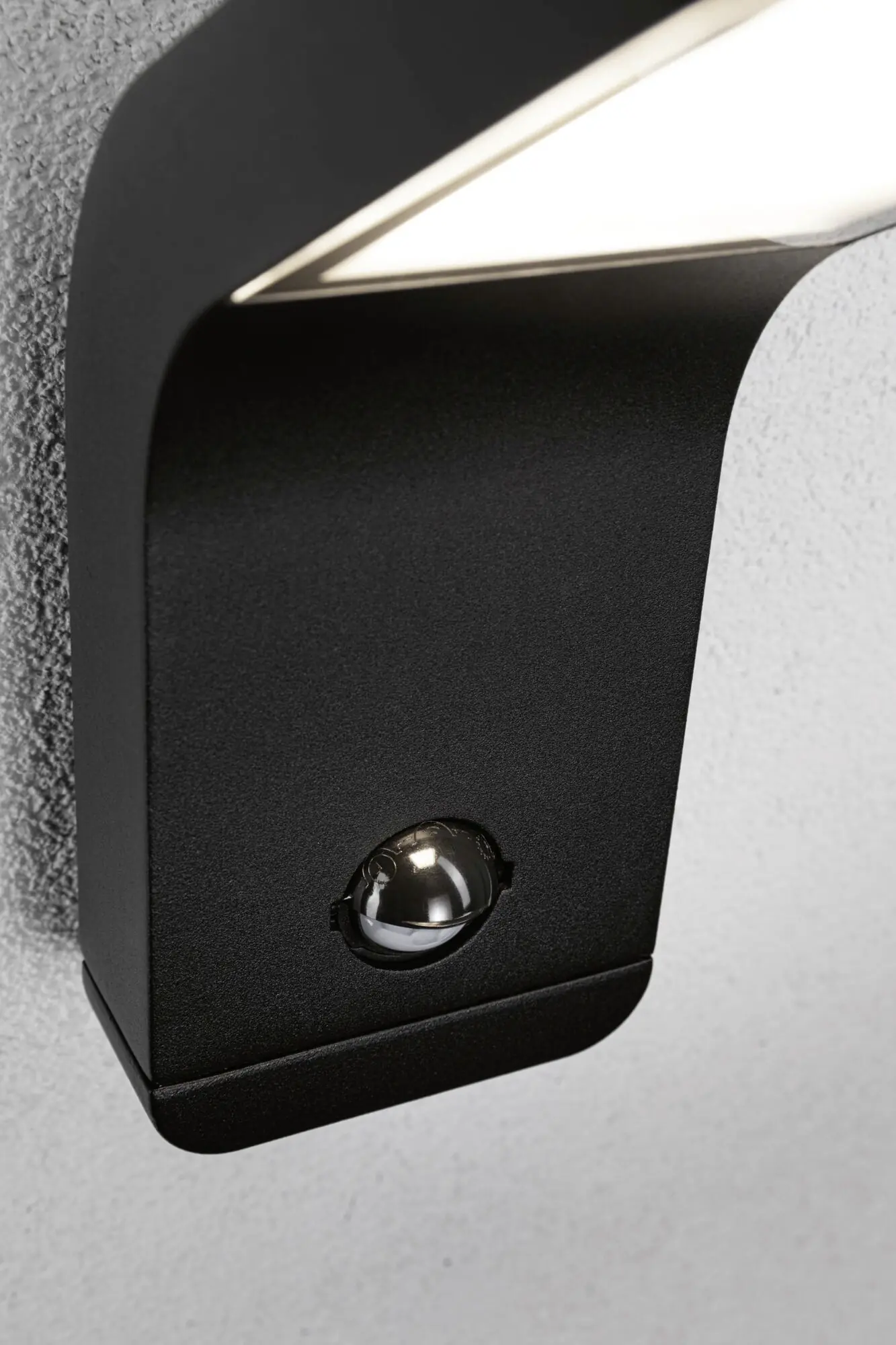 Paulmann LED Außen-Wandleuchte Kulma anthrazit 23 x 9 cm mit Bewegungsmelder