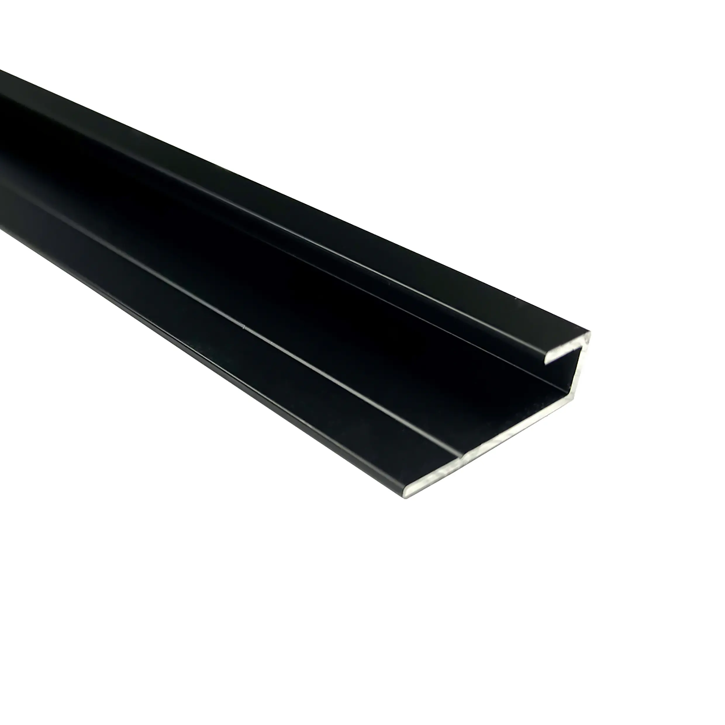 Wetwall Profil Abschluss 244 cm schwarz matt