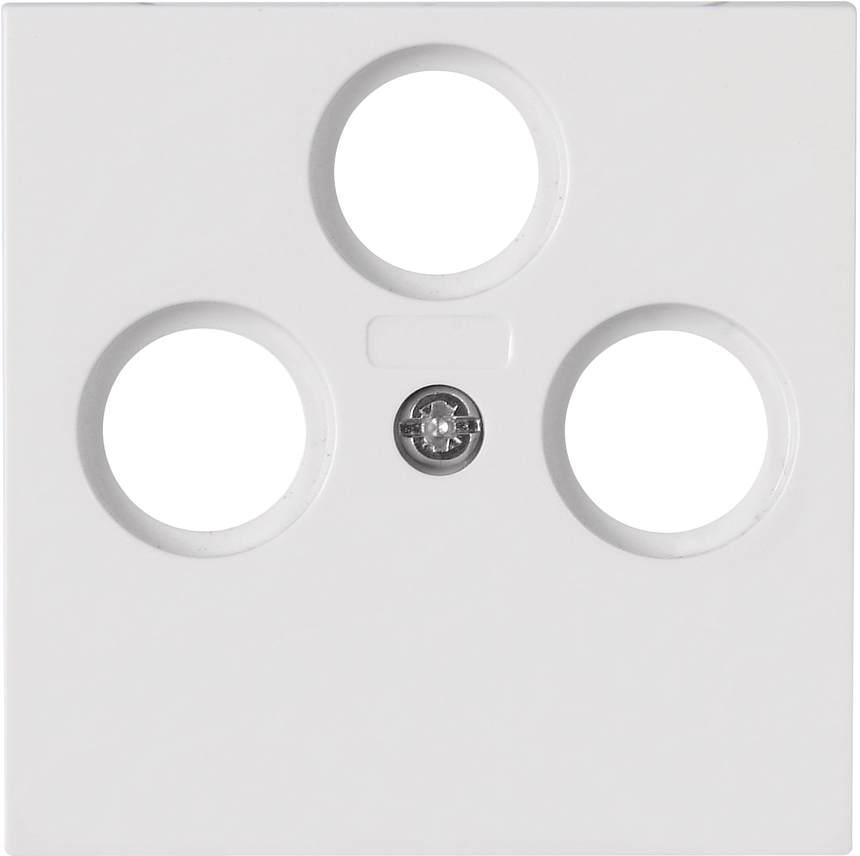 Kopp Antennenabdeckung ATHENIS TV/RF/SAT reinweiß, 373629181