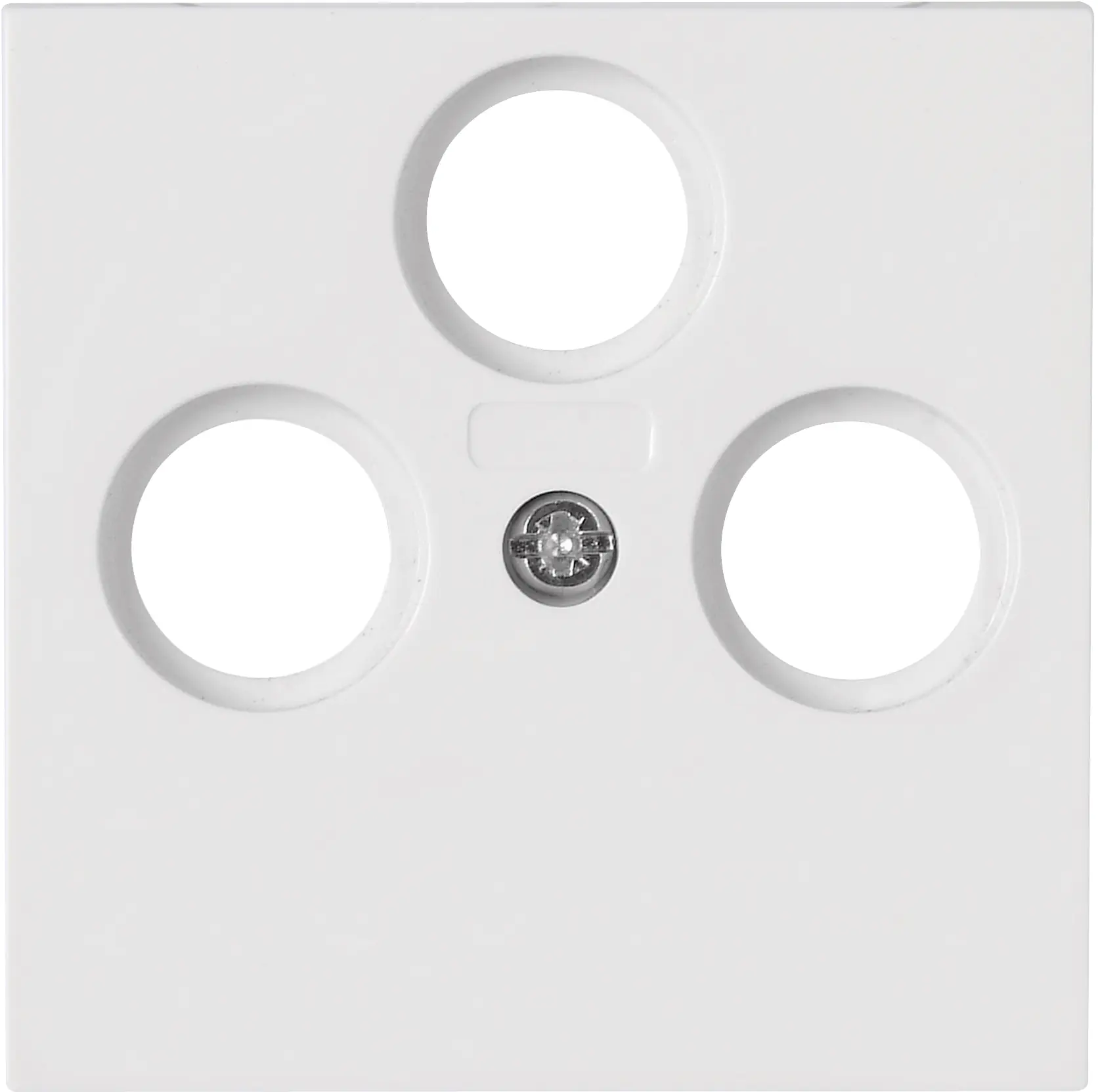 Kopp Antennenabdeckung ATHENIS TV/RF/SAT reinweiß, 373629181