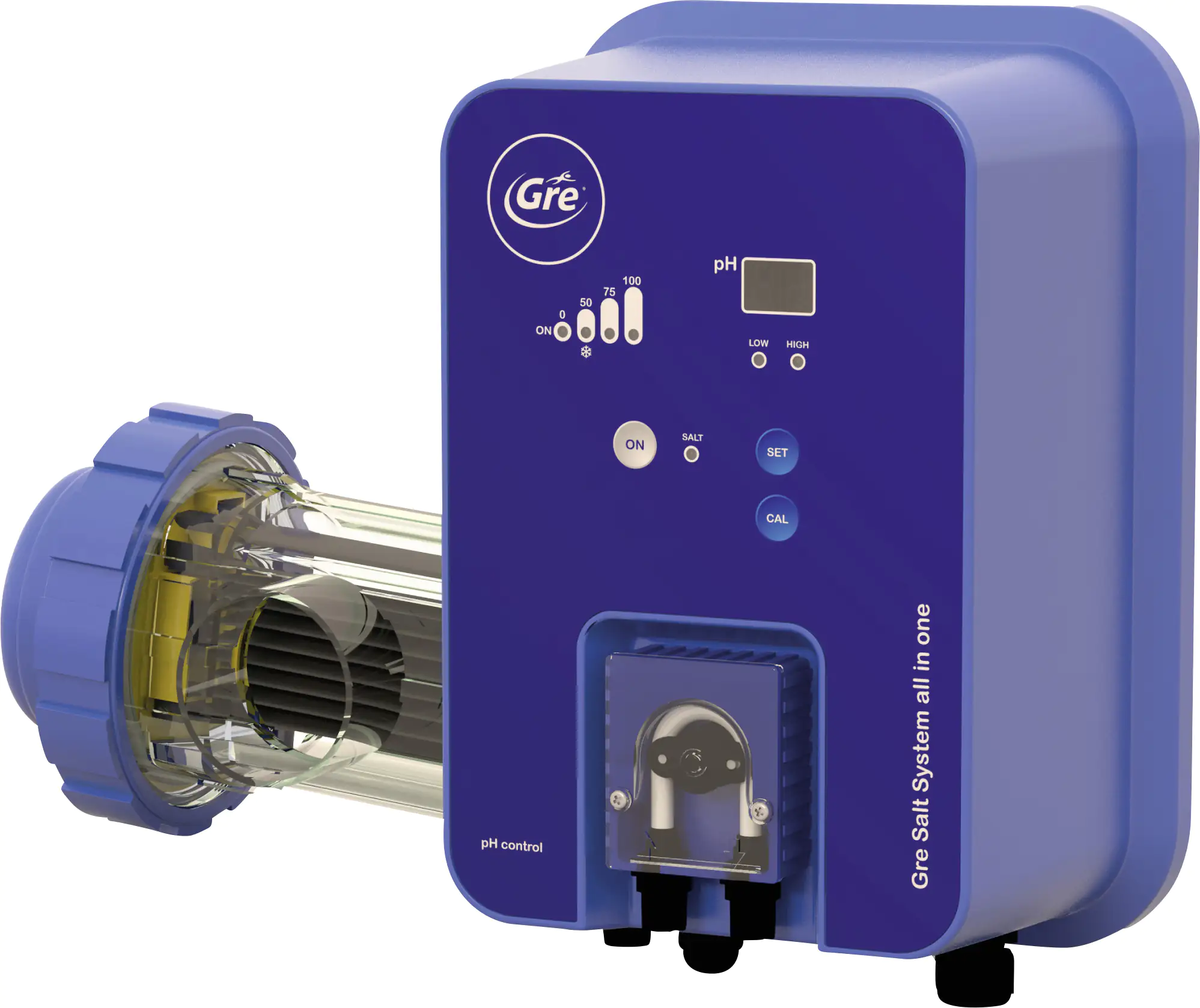 8412081313207 Gre Salzelektrolyse-System für Pools Wasserumfang bis 60 m3