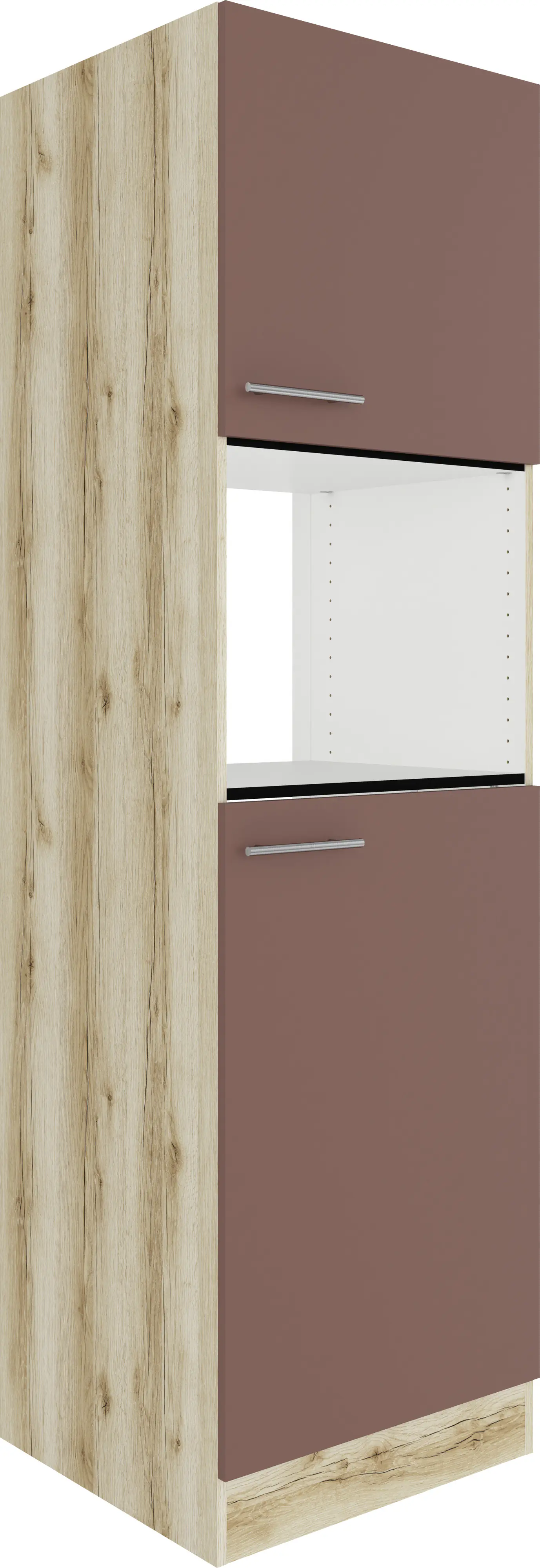 Optifit Hochschrank Bari 407 rostrot/eiche 60 cm