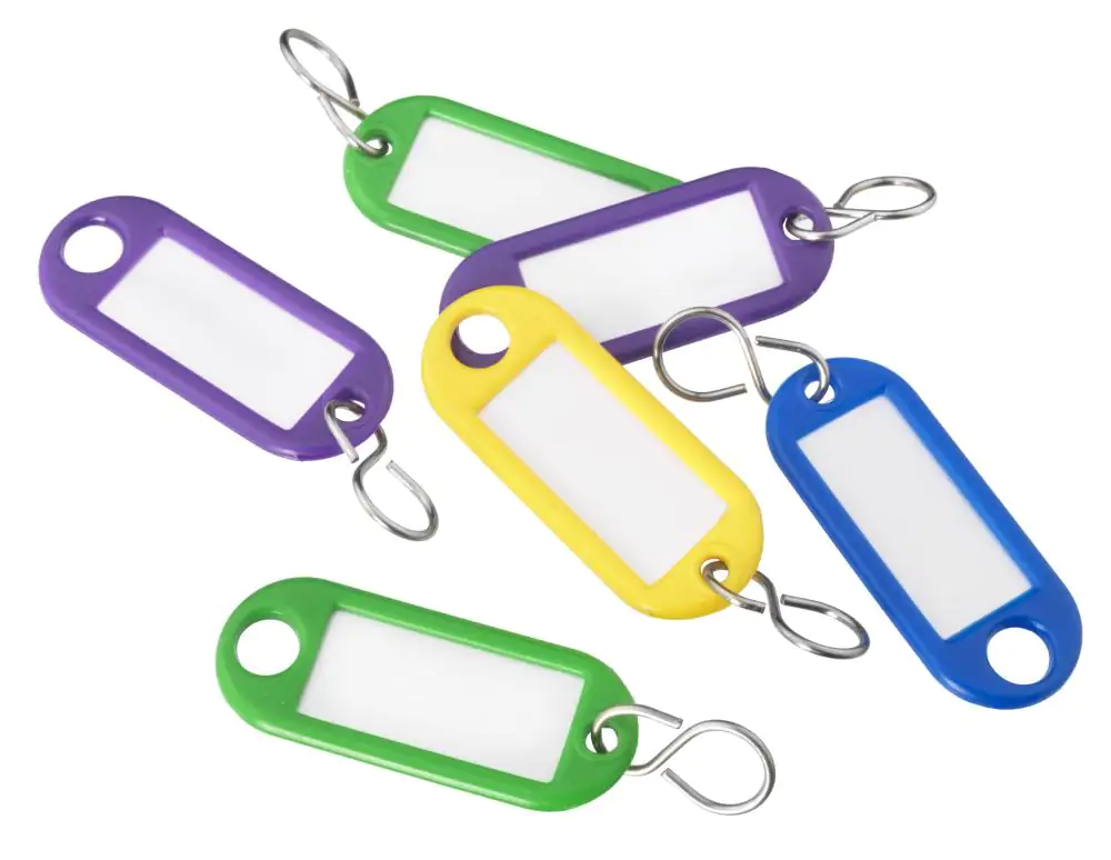Schlüsselanhänger farbig sortiert Schlüsselanhänger farbig sortiert
