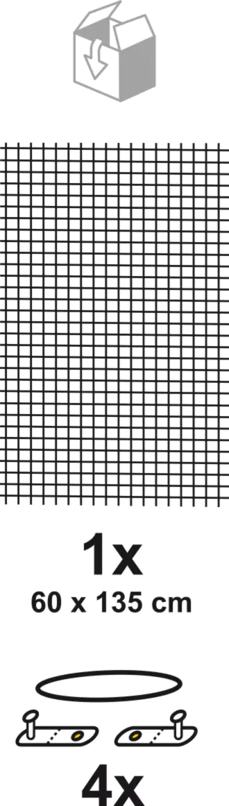 Sauberer Lichtschacht 50x125 cm 50x125 cm