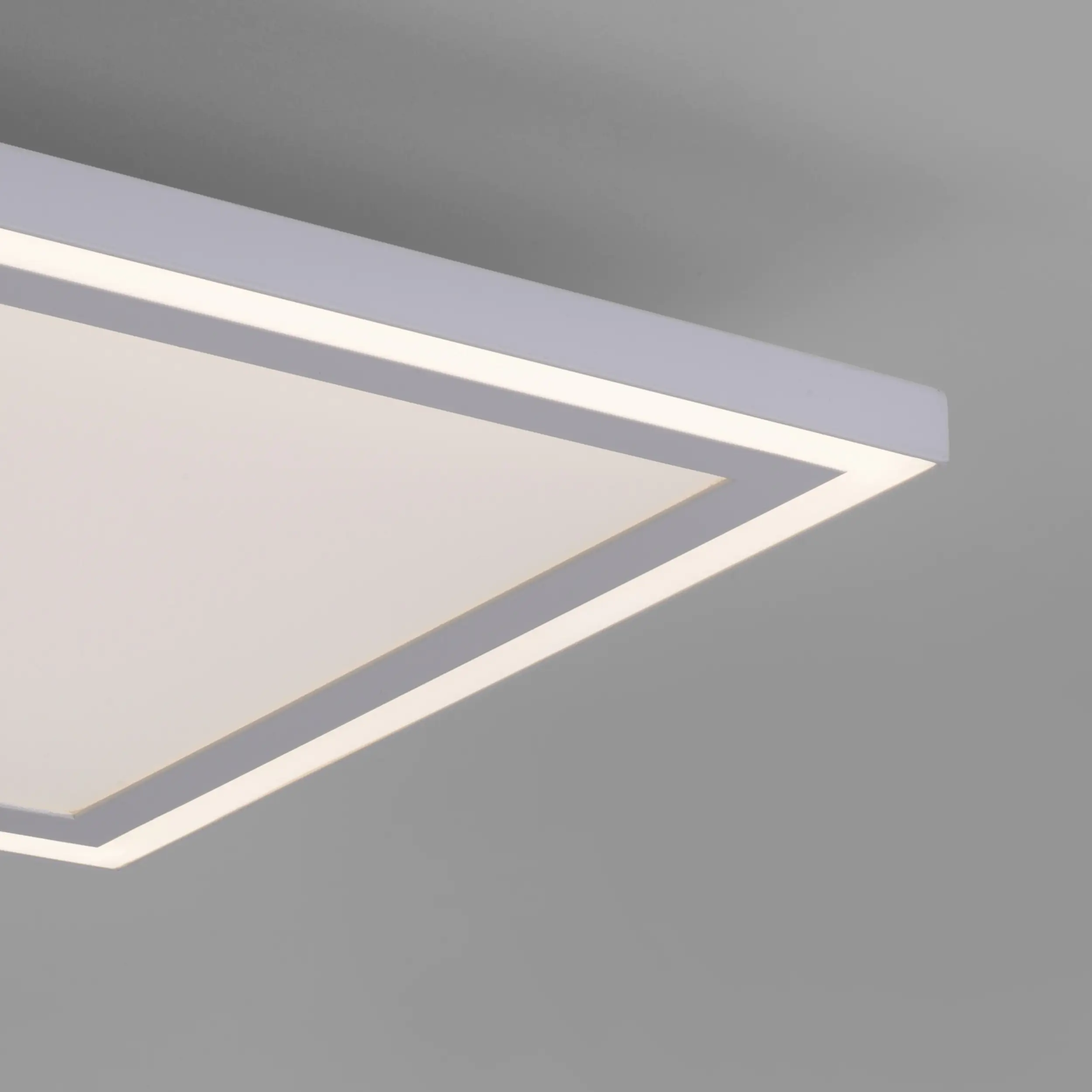 JustLight LED Panel Edging weiß 31,4 x 31,4 cm dimmbar