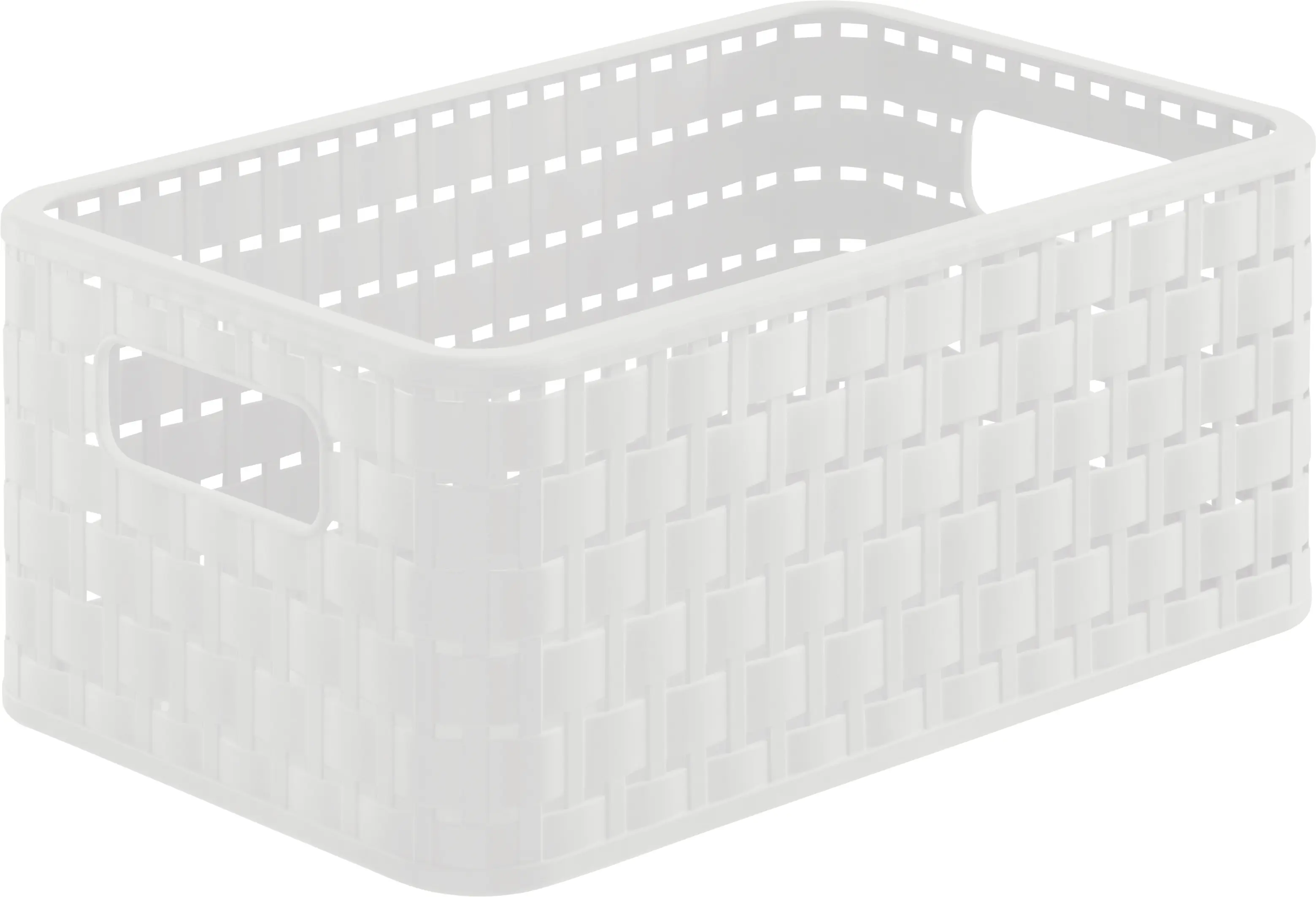 Rotho Korb Country A5, 6 L mistletoe weiß