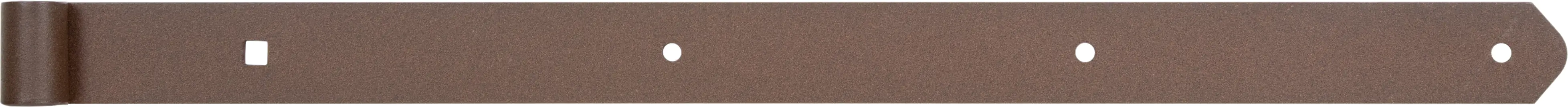 Alberts Duravis Ladenband rostbraun, 600 Ø 13 mm, gerade, abgerundet