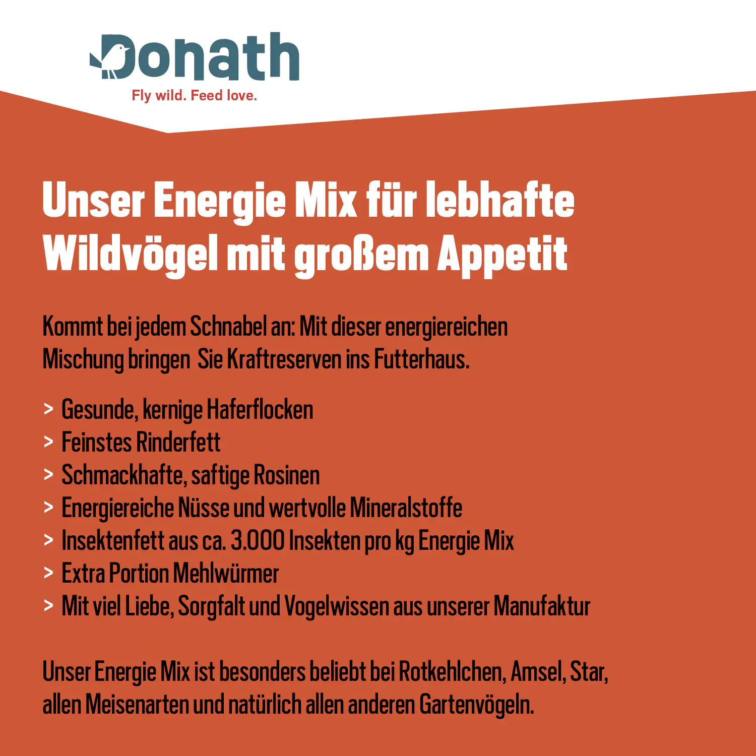 4260681740329_2833875 Donath Wildvogelfutter Energie Mix 5kg