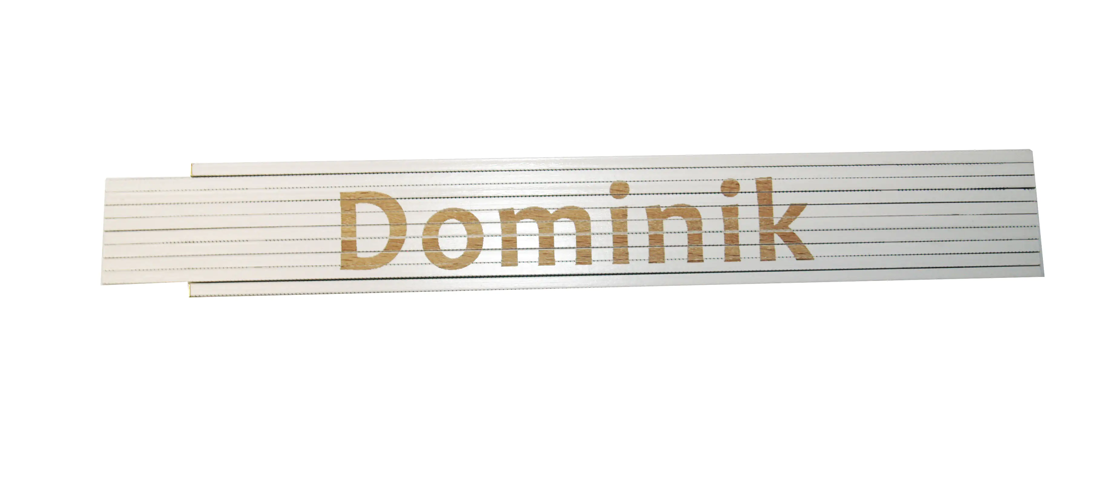 Zollstock Dominik 2 m weiß