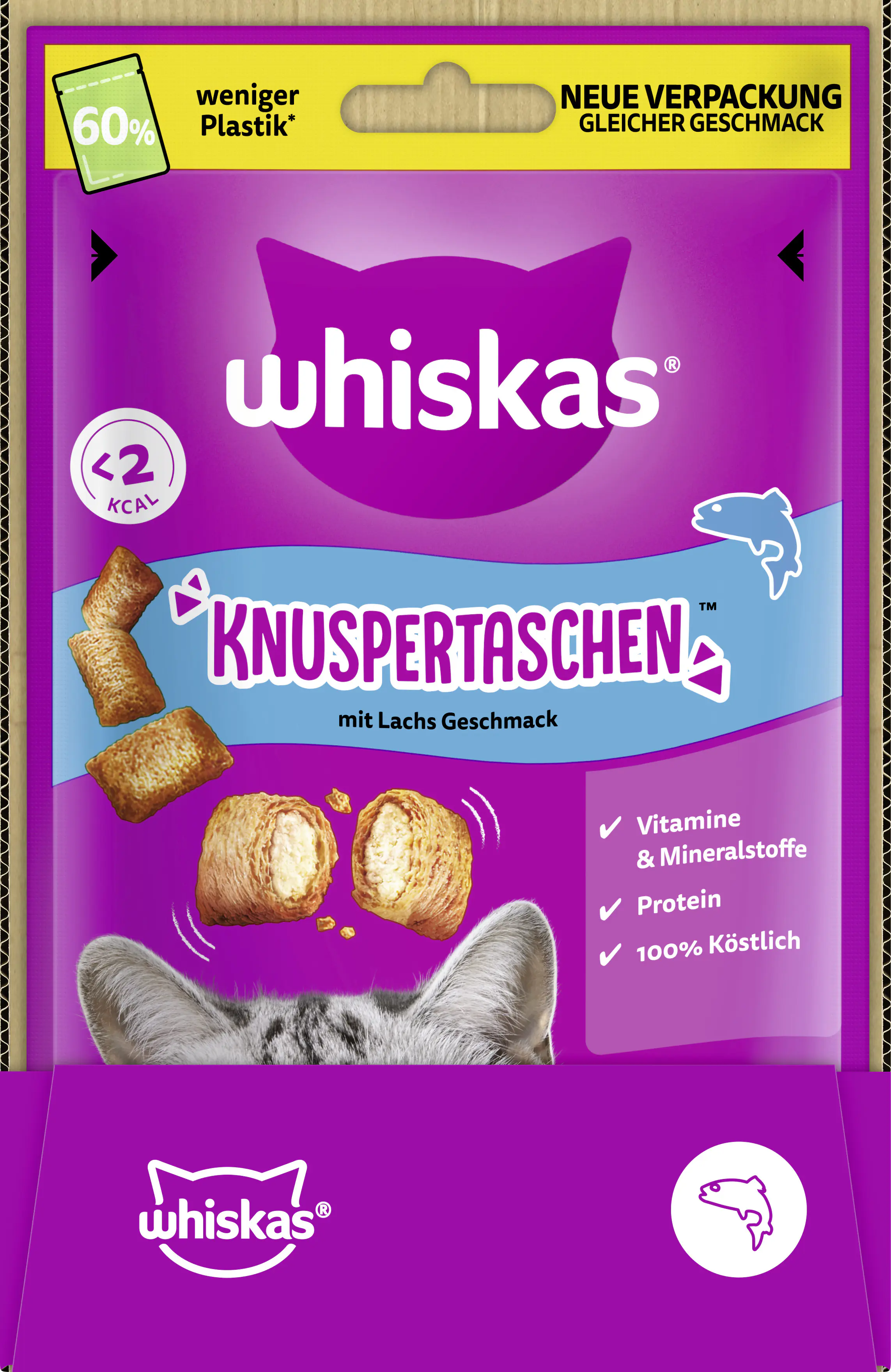 Whiskas Katzensnack 60 g Lachs