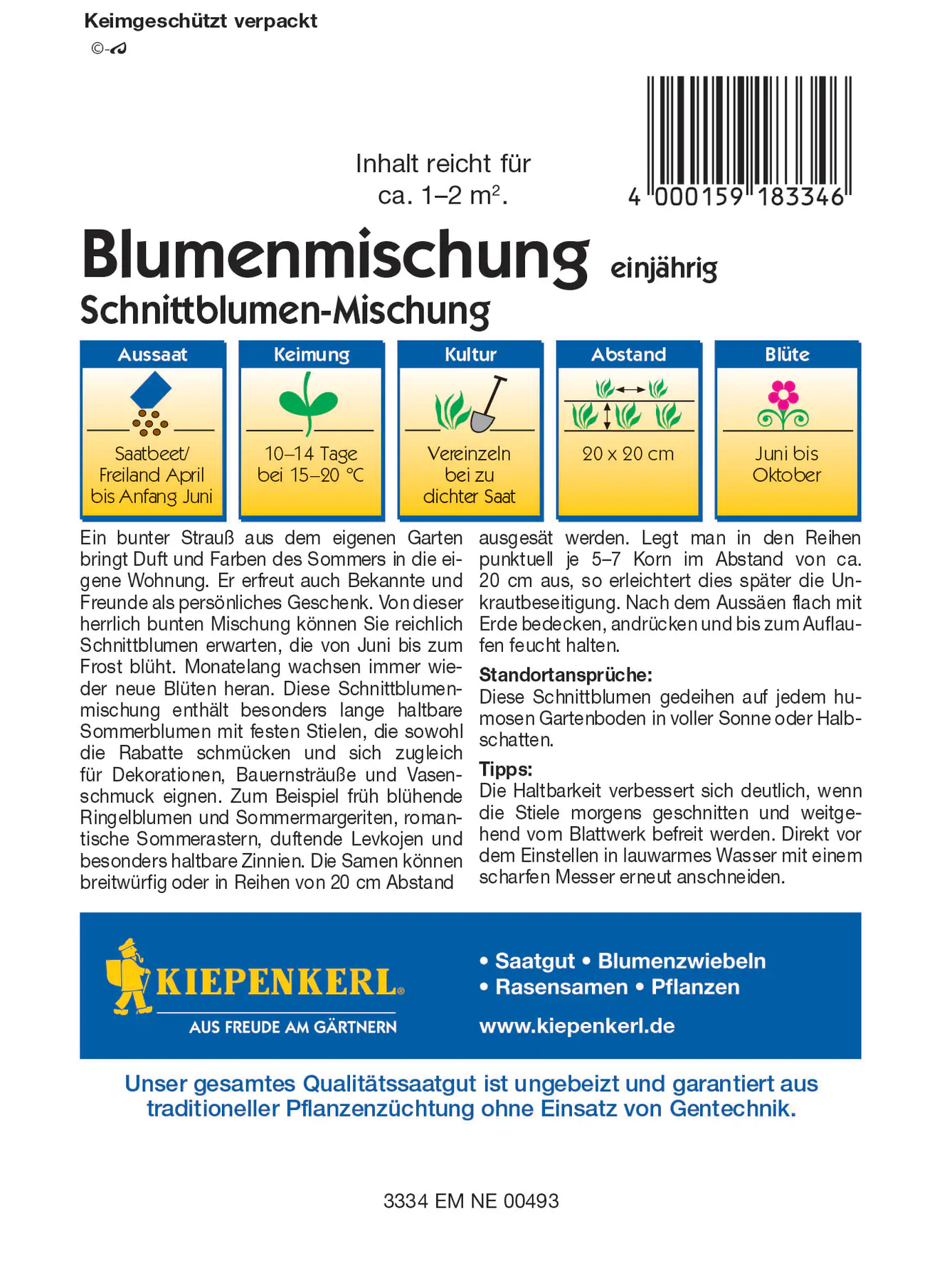 Kiepenkerl Blumenmischung Schnittblumen-Mischung