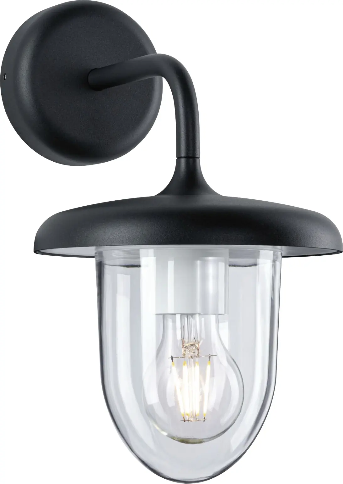 Paulmann LED Außen-Wandleuchte Vintario anthrazit 30,5 x 18 cm E27