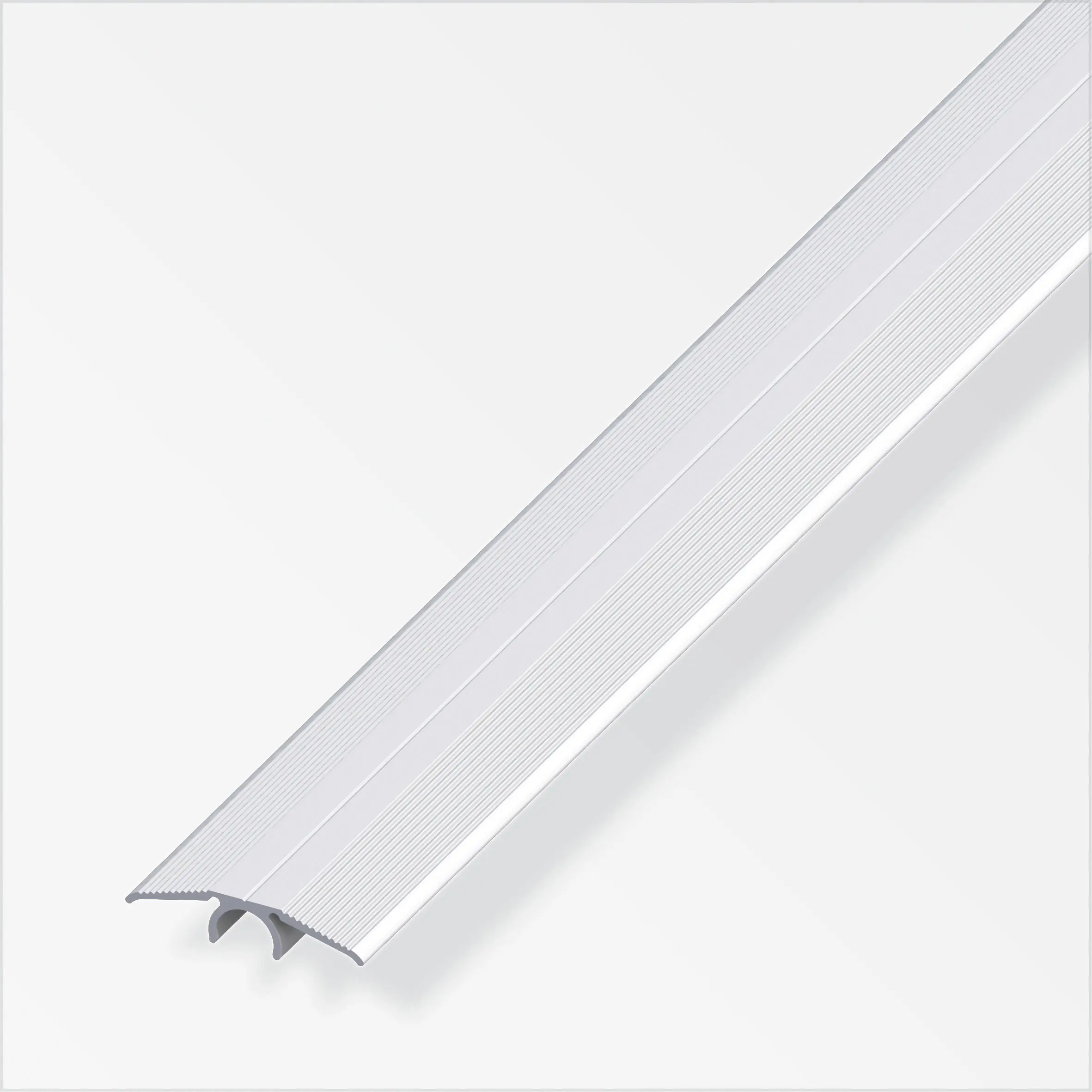 alfer Übergangs-Profil 1 m, 33 mm Aluminium eloxiert silber