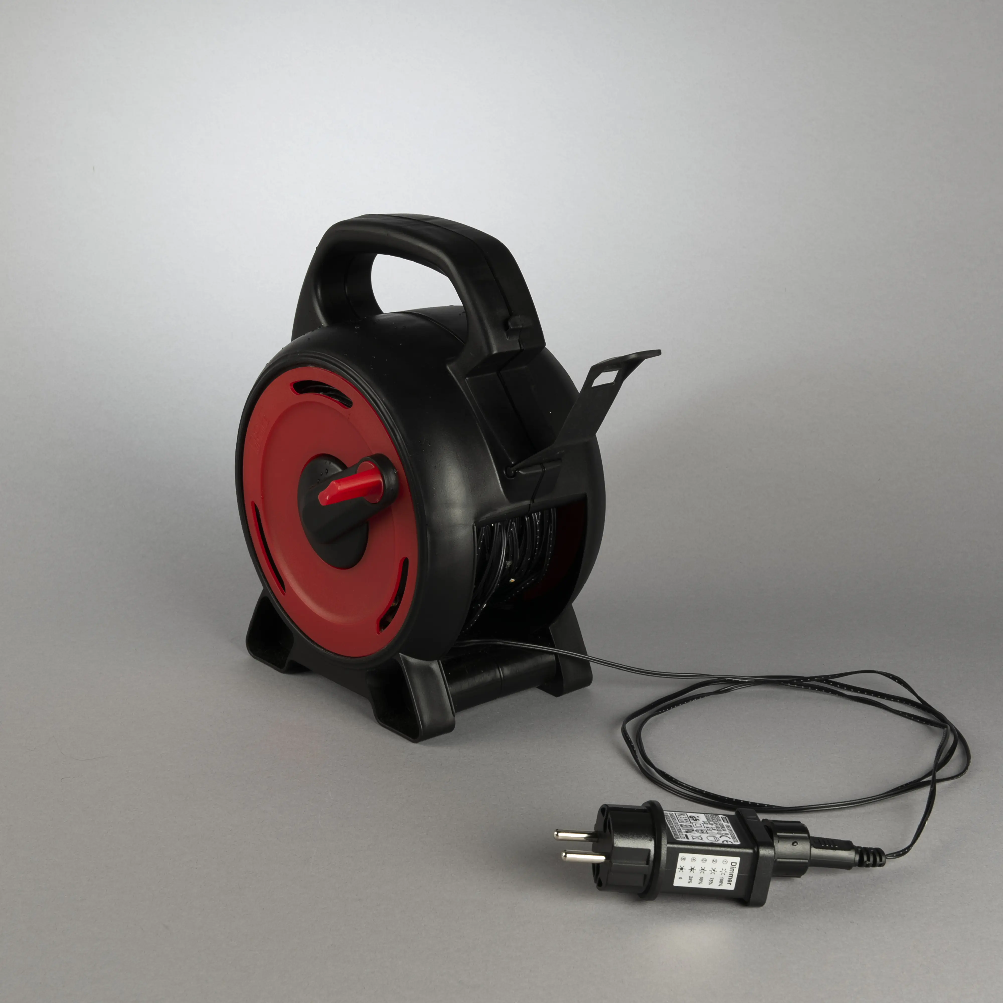 Konstsmide LED-Lichterkette mit Kabelaufroller 250 Dioden bernstein