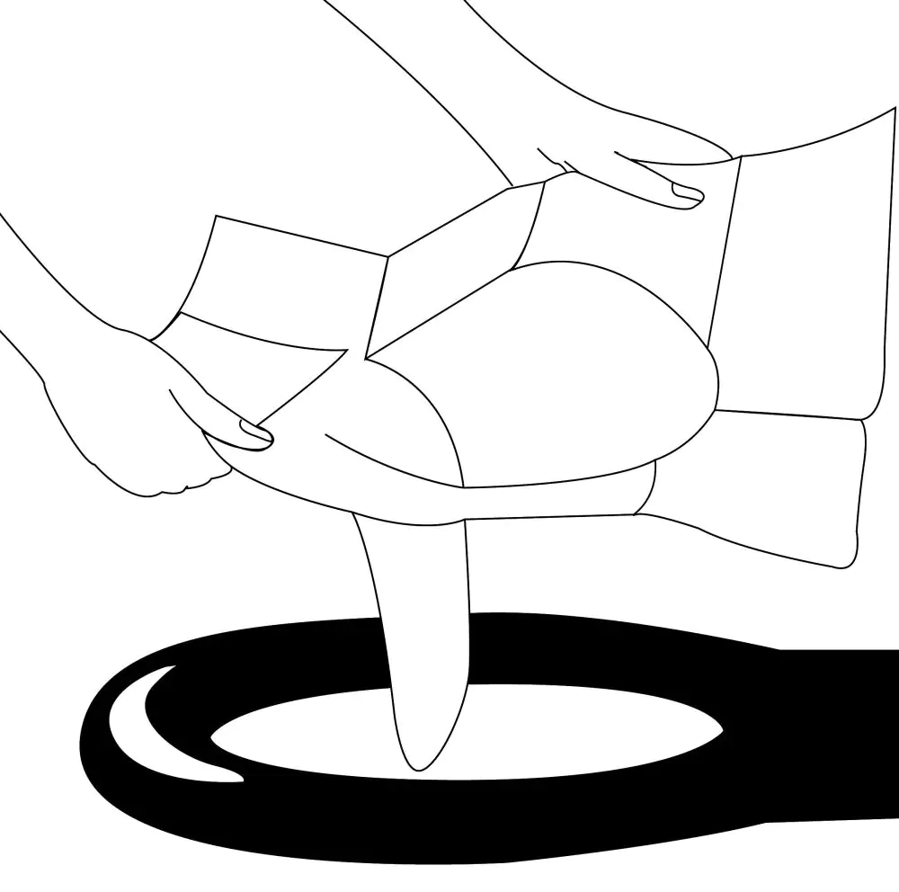 Hydas Toilettenbrillen Papierabdeckung