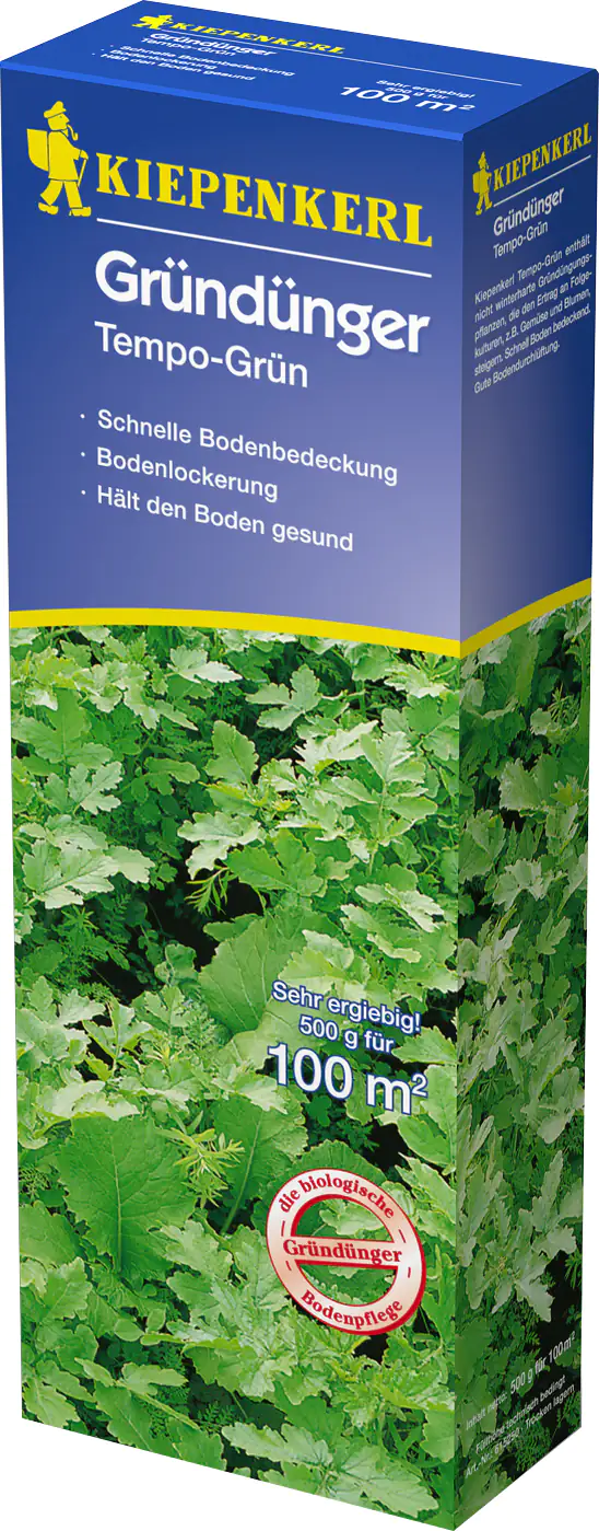 Kiepenkerl Gründünger Tempo Grün ca. 100 qm