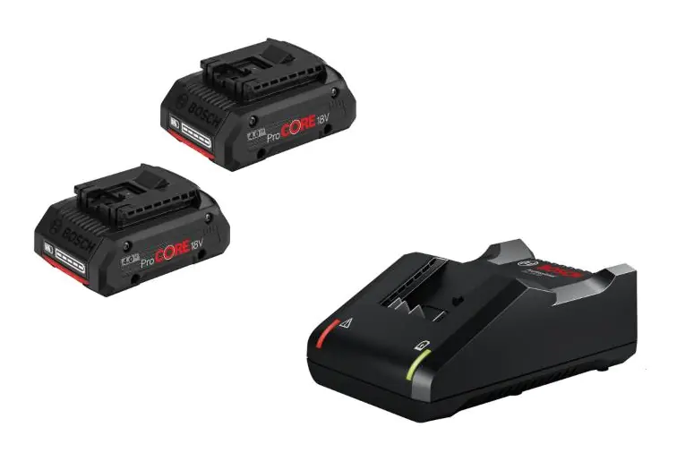 Bosch Professional Akku-Starterset mit 2x ProCore 18 V 4 Ah Akku & Ladegerät GAL Bosch Professional Akku-Starterset mit 2x ProCore 18 V 4 Ah Akku & Ladegerät GAL