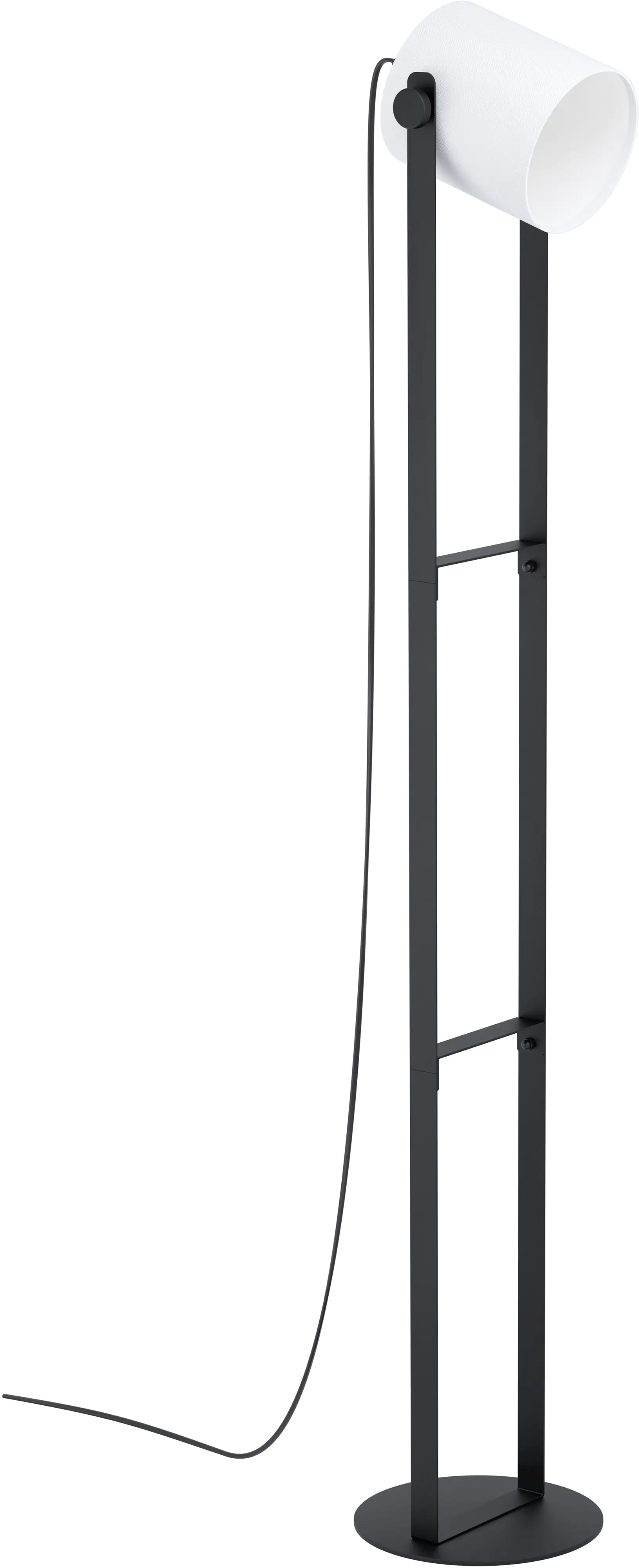 Eglo Stehleuchte Hornwood 1 schwarz-weiß 139,5 x 23 cm E27