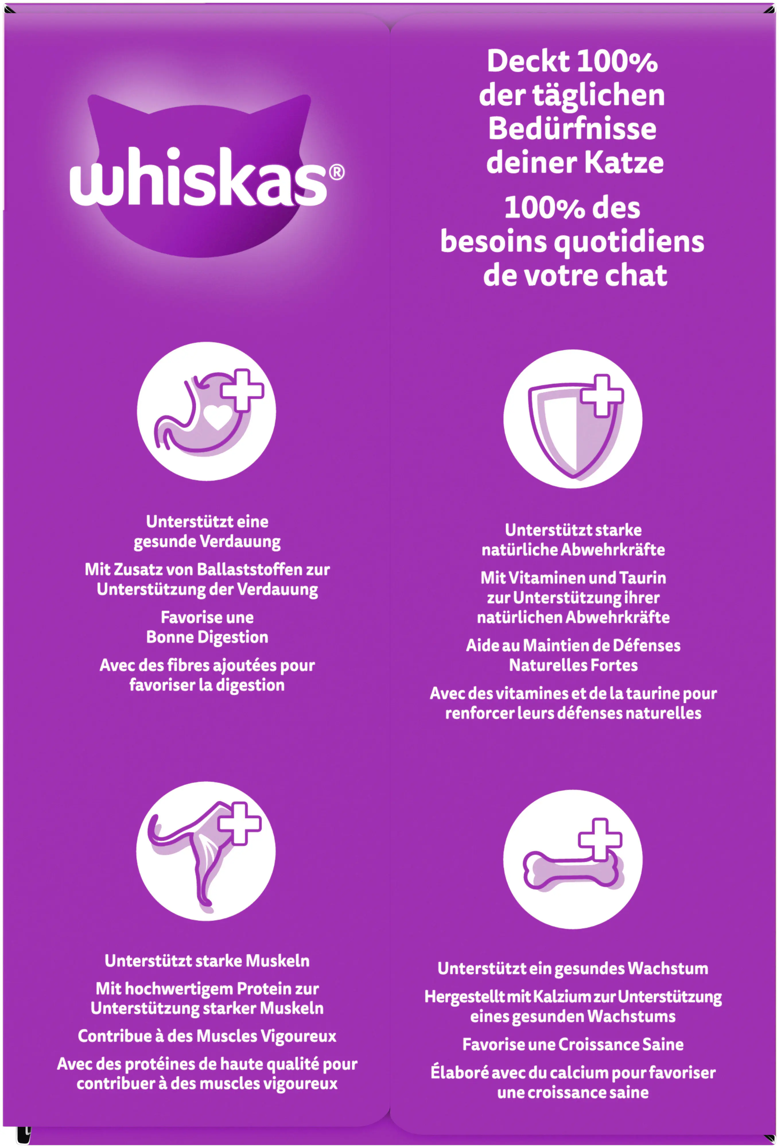 Whiskas Mulitpack Junior Geflügelauswahl in Gelee Katzenfutter 12 x 85 g
