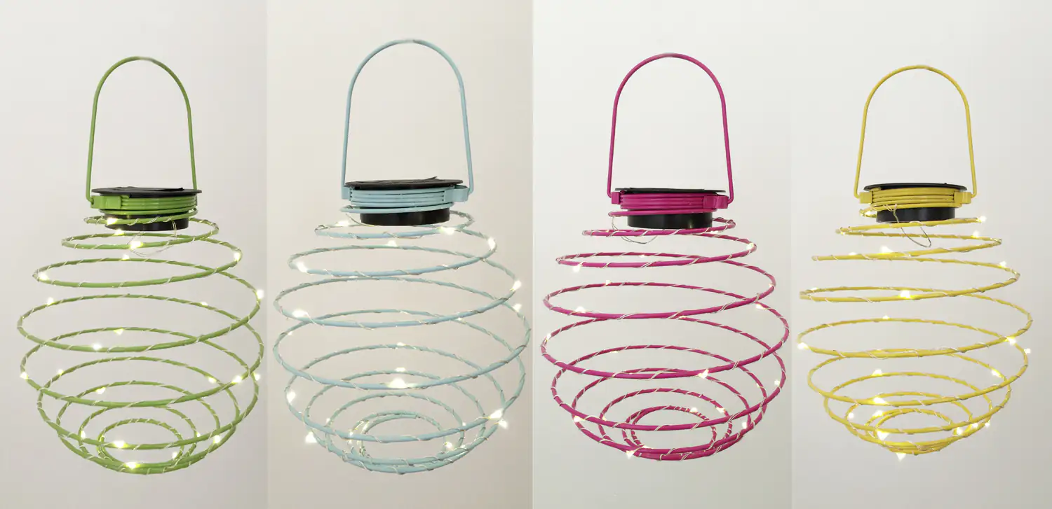 Ambiance Solar Spirale LED Ø 22 x 37 cm