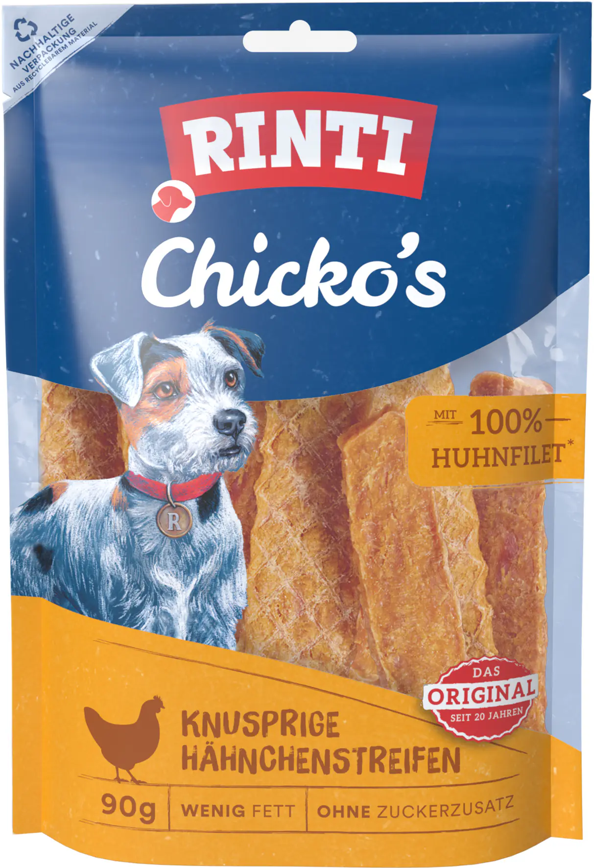 Rinti Chicko Hundesnack Huhn 90 g Rinti Chicko Hundesnack Huhn 90 g