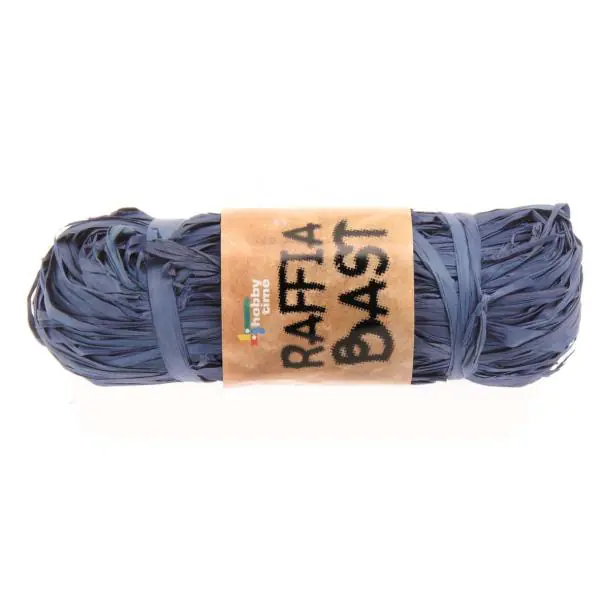 Glorex Raffia-Bast dunkelblau, 50 g