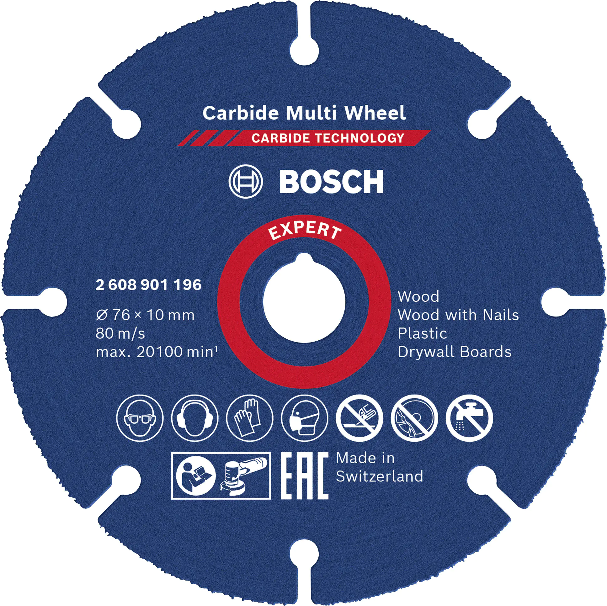 Bosch Expert Trennscheibe Multiwheel Ø 76 mm Bohrung 10 mm Bosch Expert Trennscheibe Multiwheel Ø 76 mm Bohrung 10 mm
