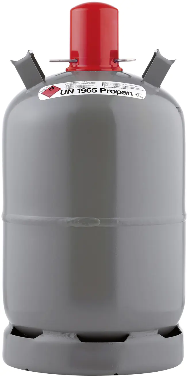 Tyczka Propangas 11 kg grau Eigentumsflasche inkl. Füllung Tyczka Propangas 11 kg grau Eigentumsflasche inkl. Füllung