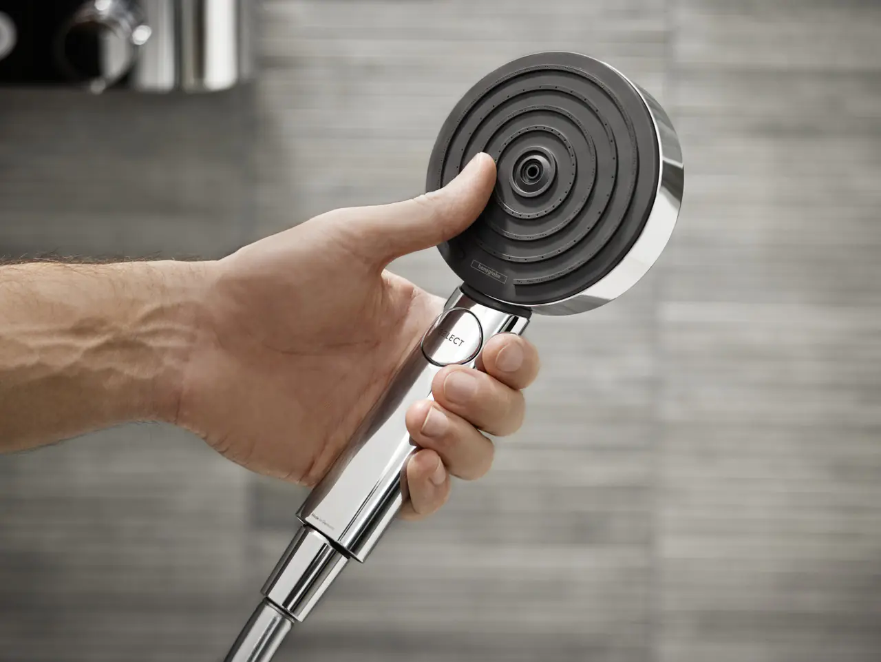 Hansgrohe Handbrause 3 Strahlarten Pulsify Select S chrom