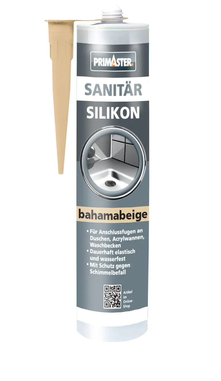 Primaster Sanitär Silikon bahamabeige 310 ml Primaster Sanitär Silikon bahamabeige 310 ml