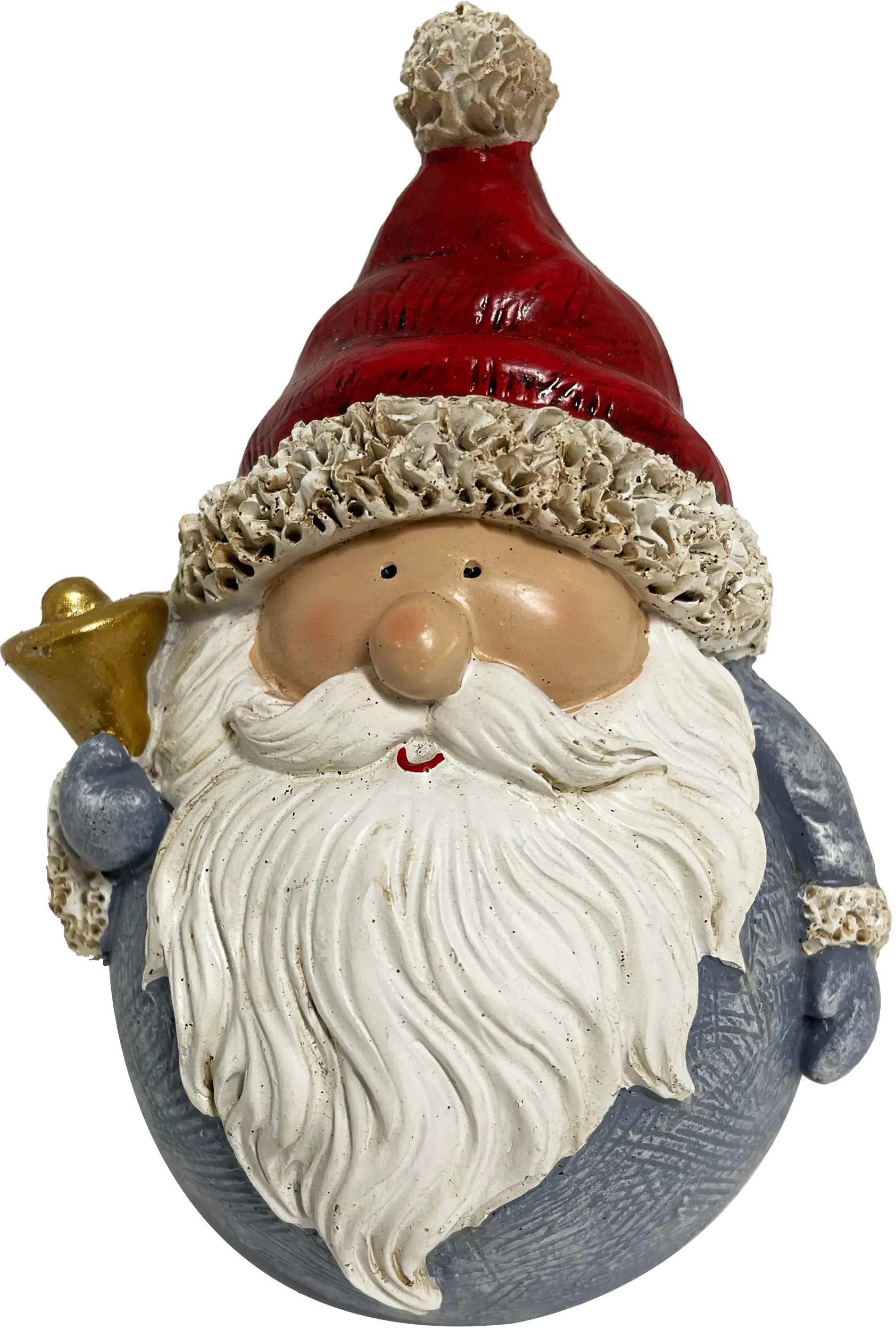 Dekofigur Wichtel rot-grau 14,5 cm Dekofigur Wichtel rot-grau 14,5 cm