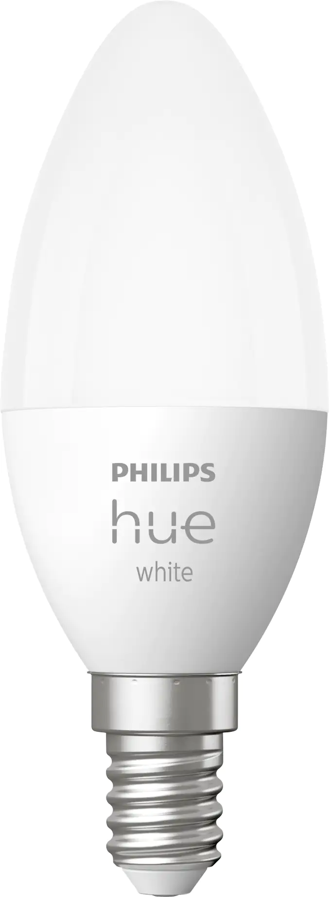 Philips Hue LED Leuchtmittel White E14 warmweiß Kerzenform 5,5 W warmweiß