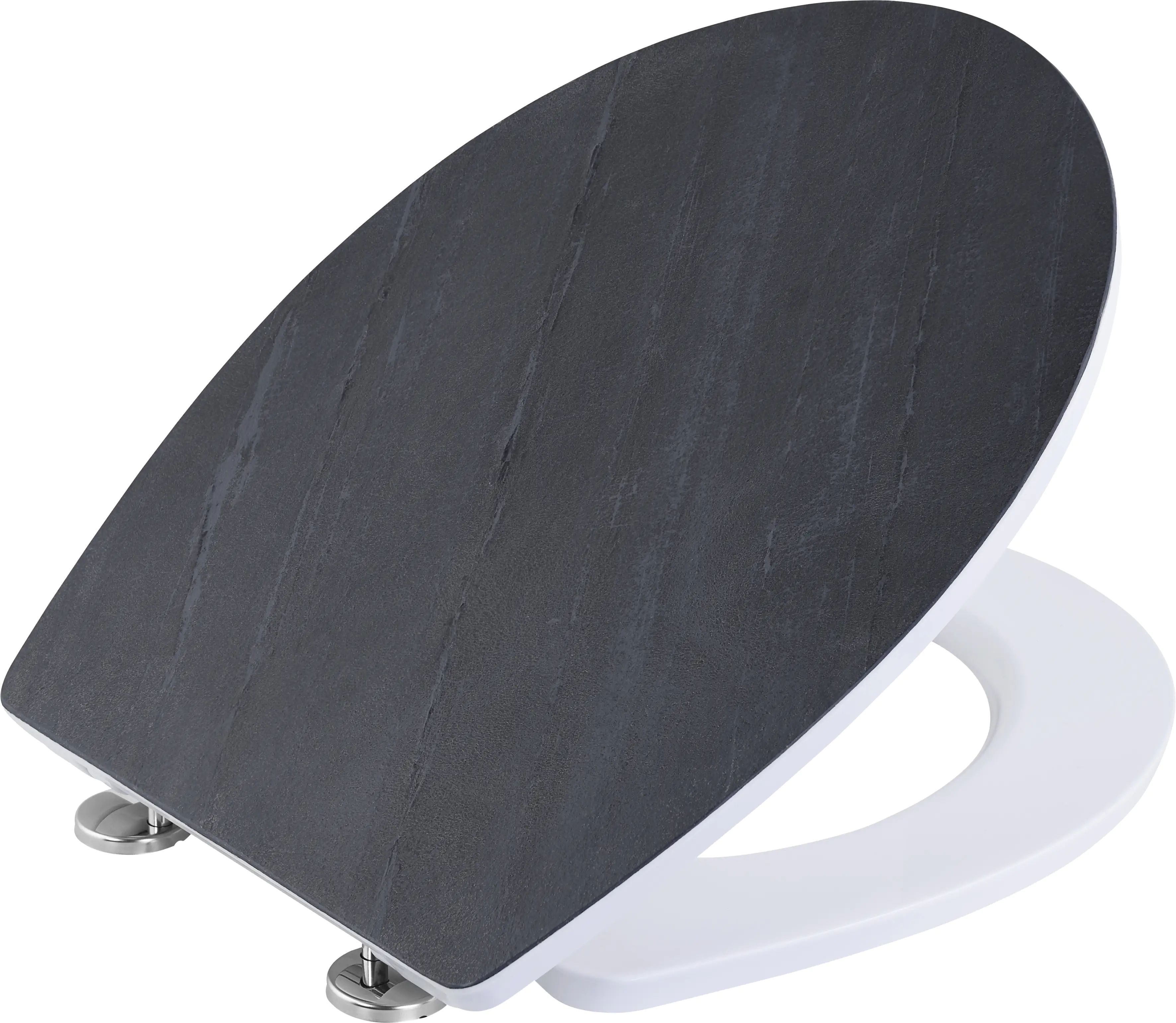 Cornat WC-Sitz Noir mit Absenkautomatik, abnehmbar