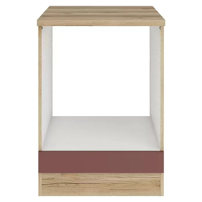 Optifit Herdumbauschrank Bari 407 rostrot/eiche 60 cm