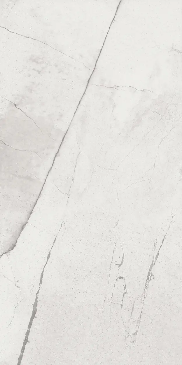 Bodenfliese Feinsteinzeug Serrenti 60 x 120 weiß