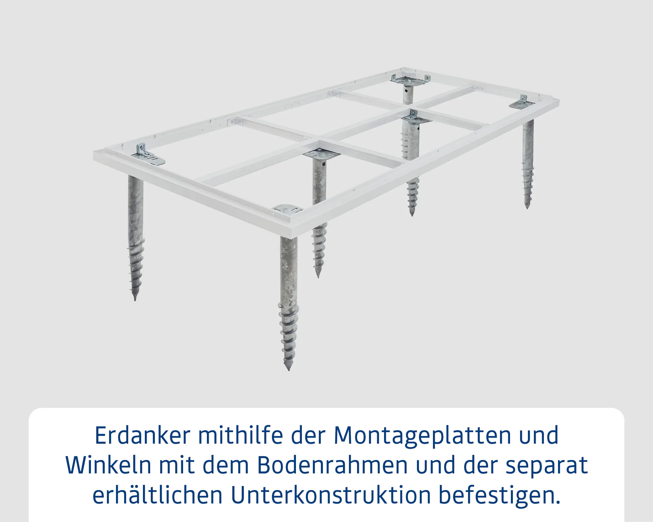 EcoStar Schraubfundament Set Typ 1 EcoStar Schraubfundament Set Typ 1