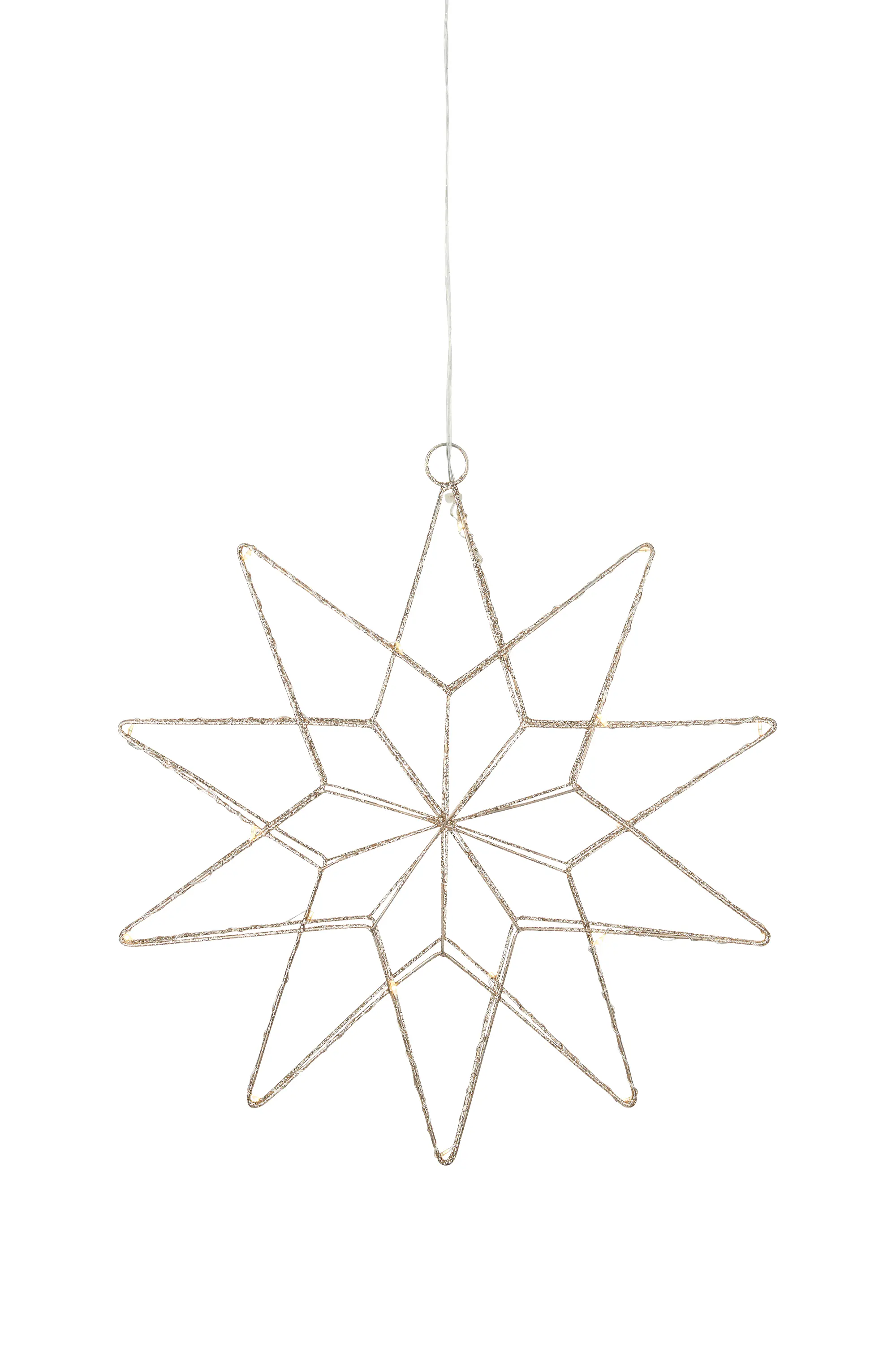 Markslöjd LED Hängestern Gleam Eisen Ø 30 cm gold