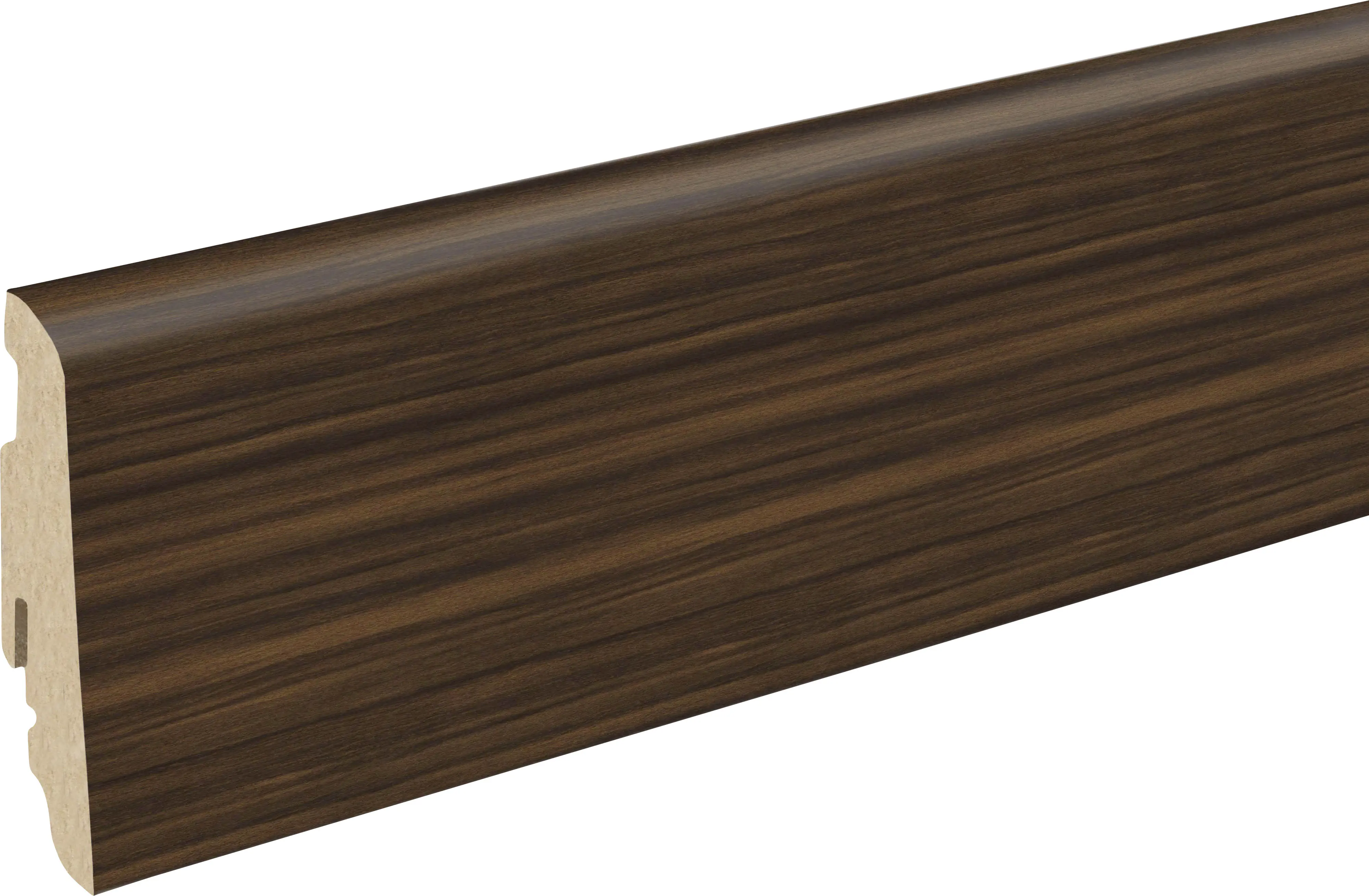 Neuhofer Fußleiste 240 cm x 58 x 19 mm dunkelbraun