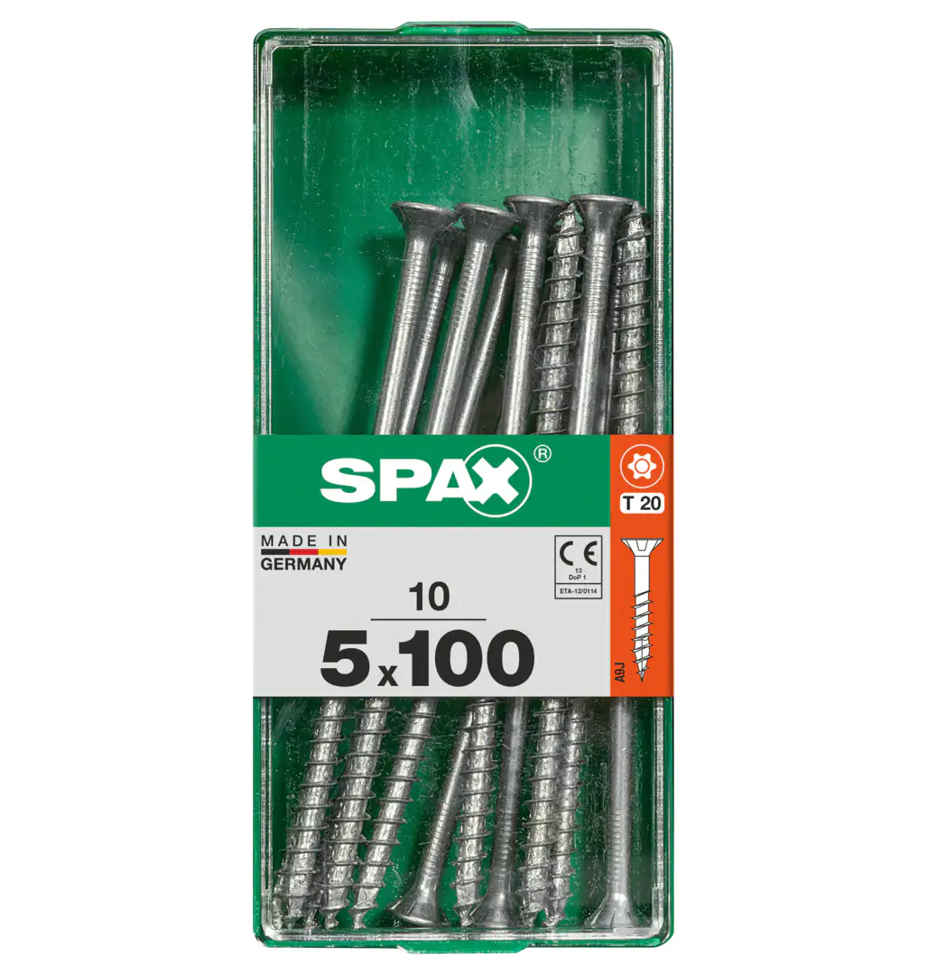Spax Universalschrauben 5.0 x 100 mm TX 20 - 10 Stk.
