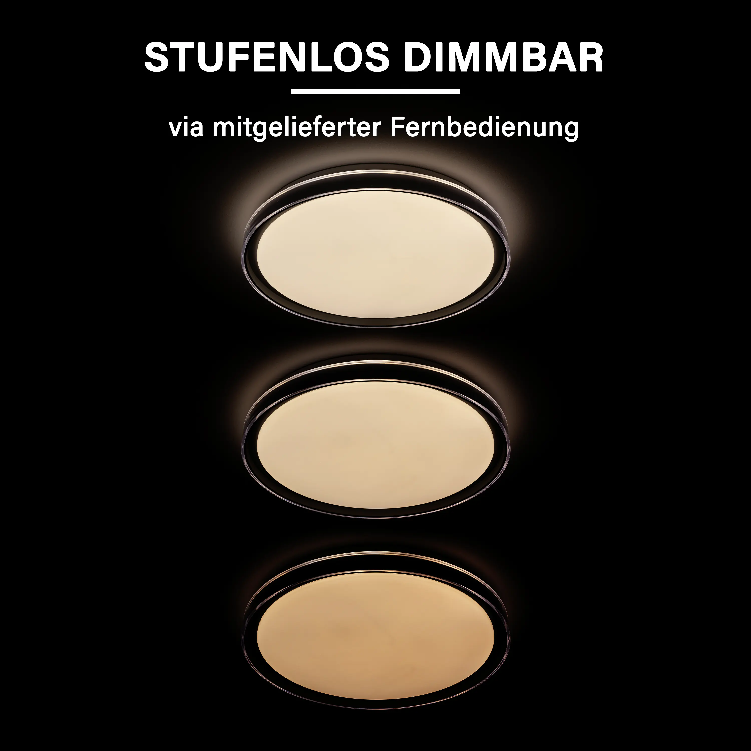 MegaLight LED Deckenleuchte Shining Saturn 2 Fernbedienung Farbwechsel