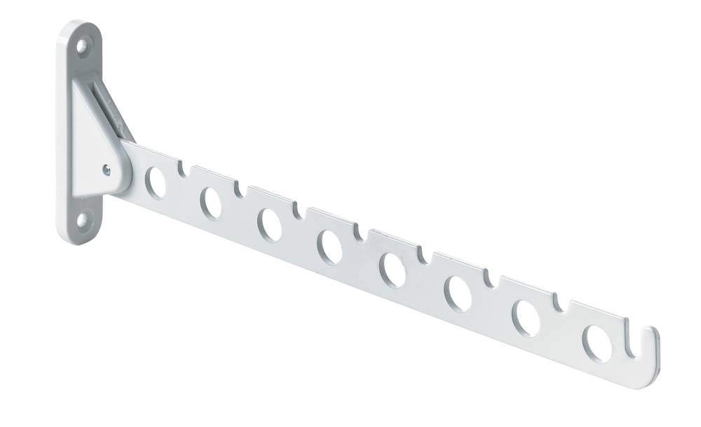 Hettich Kleiderlüfter 310 mm Stahl/Kunststoff, 1 Stück GLO763200027