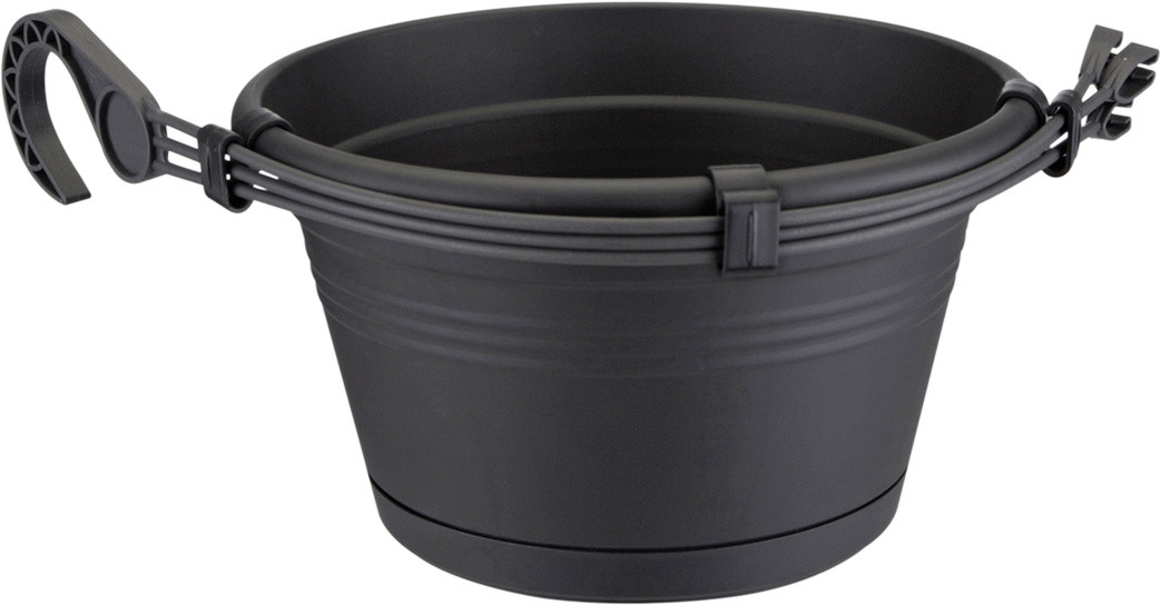 Elho Hängeampel Green Basics schwarz Ø 28 cm